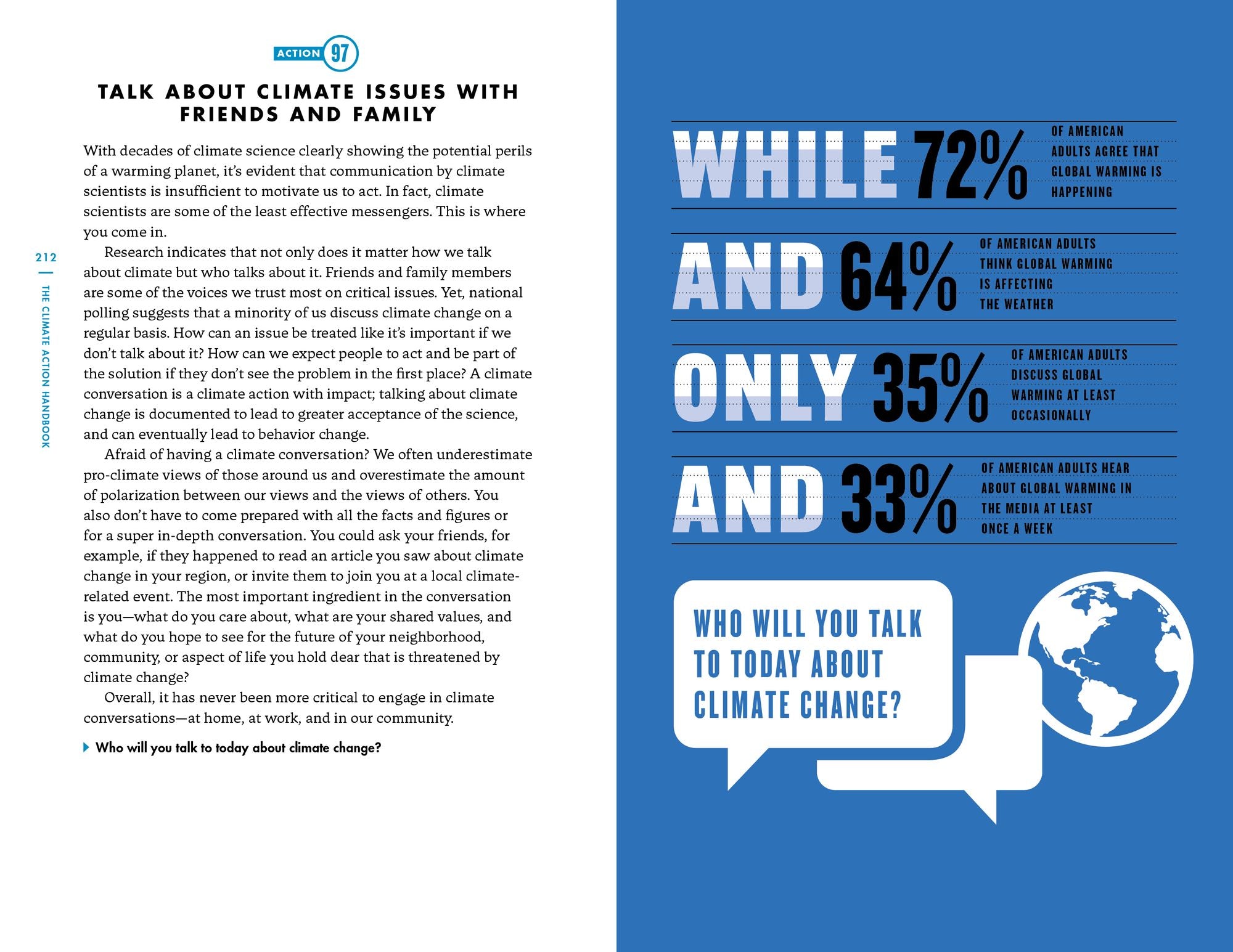 The Climate Action Handbook: A Visual Guide to 100 Climate Solutions for Everyone