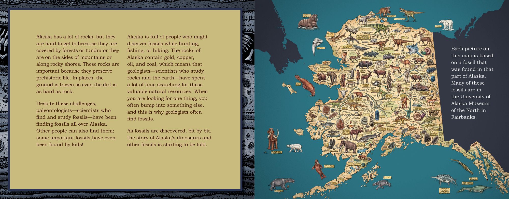 Alaska Dinosaurs, Mammoths, and More