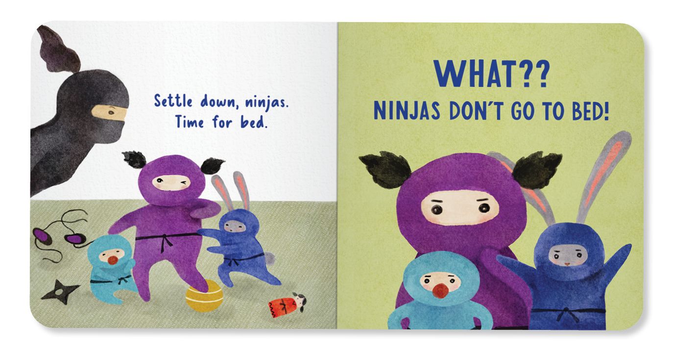 Good Night, Ninjas: A Bedtime Book for Toddlers 1-3
