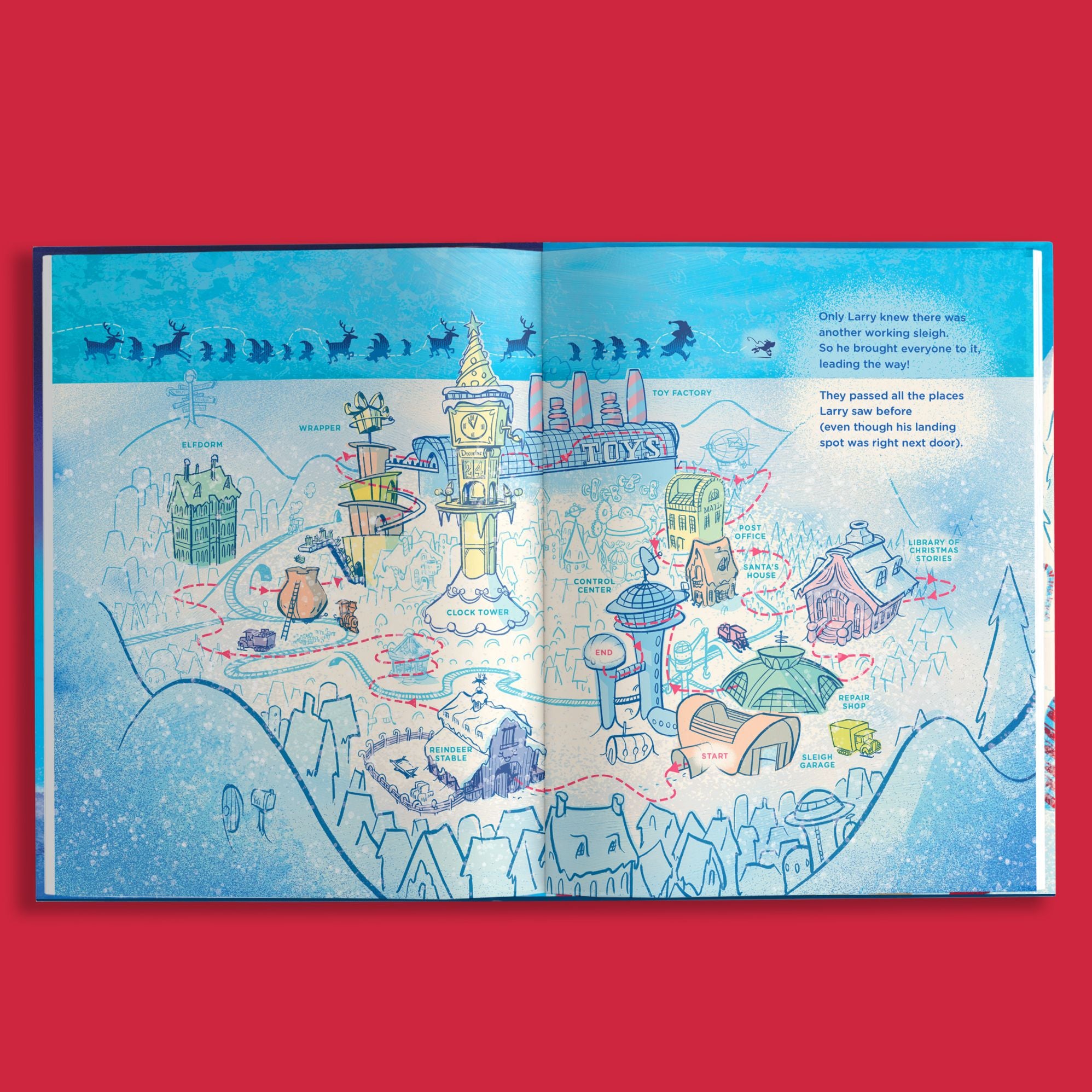 Larry Gets Lost at the North Pole: A Magical Christmas Adventure
