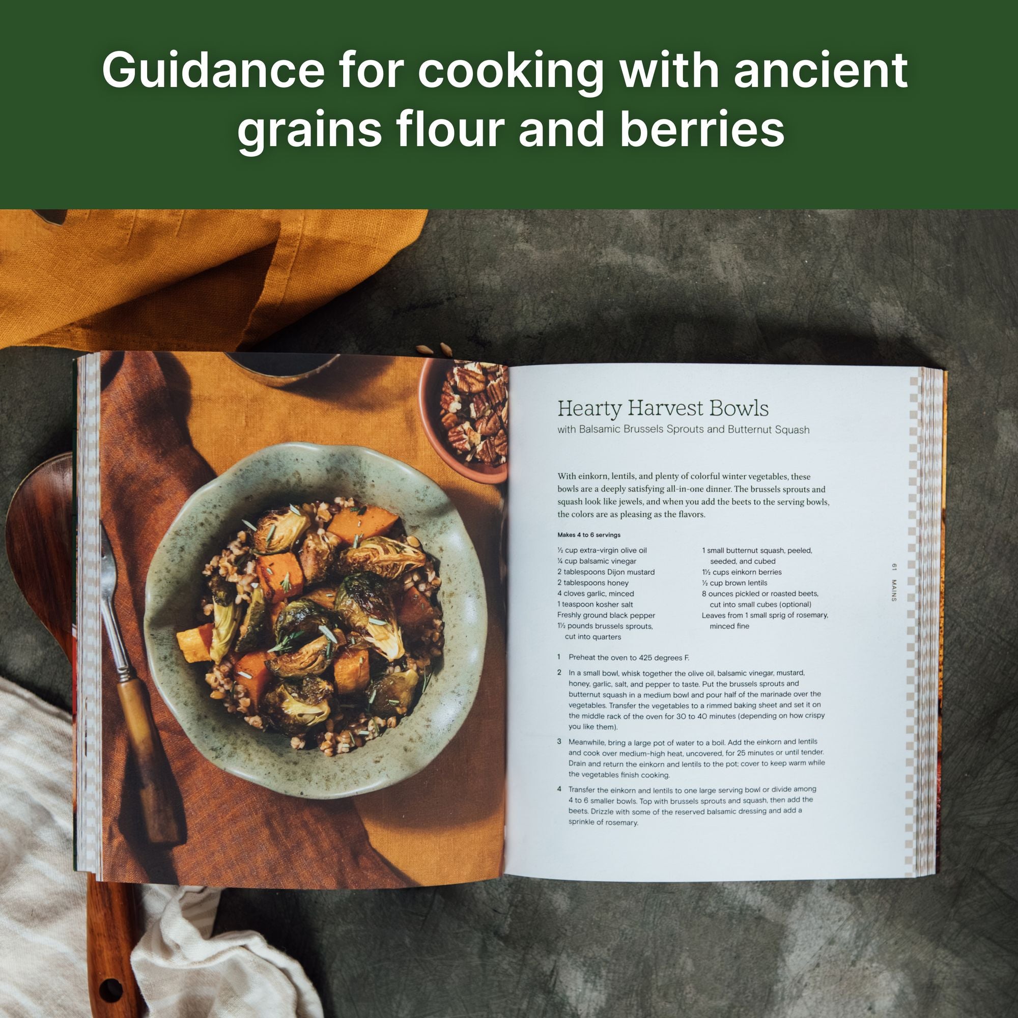 Einkorn Made Easy: 50 Simple Recipes for Nature's Delicious Low-Gluten Ancient Grain