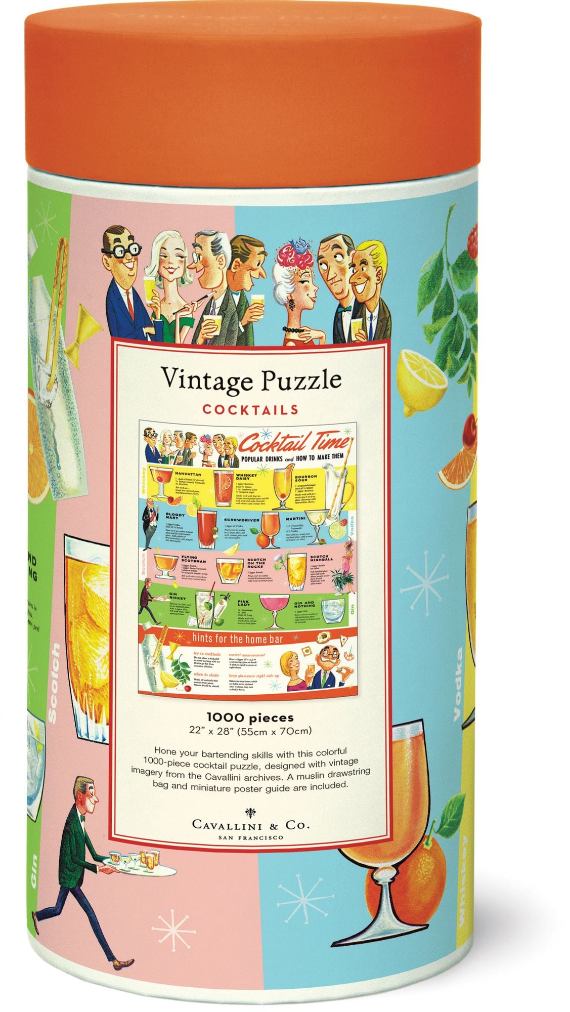Cocktails 1,000 piece puzzle