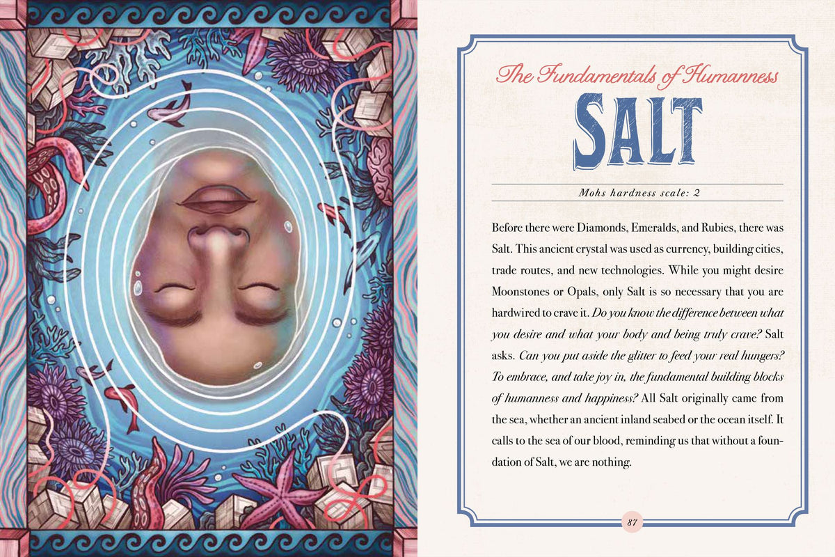 The Illustrated Crystallary: Guidance and Rituals from 36 Magical Gems & Minerals