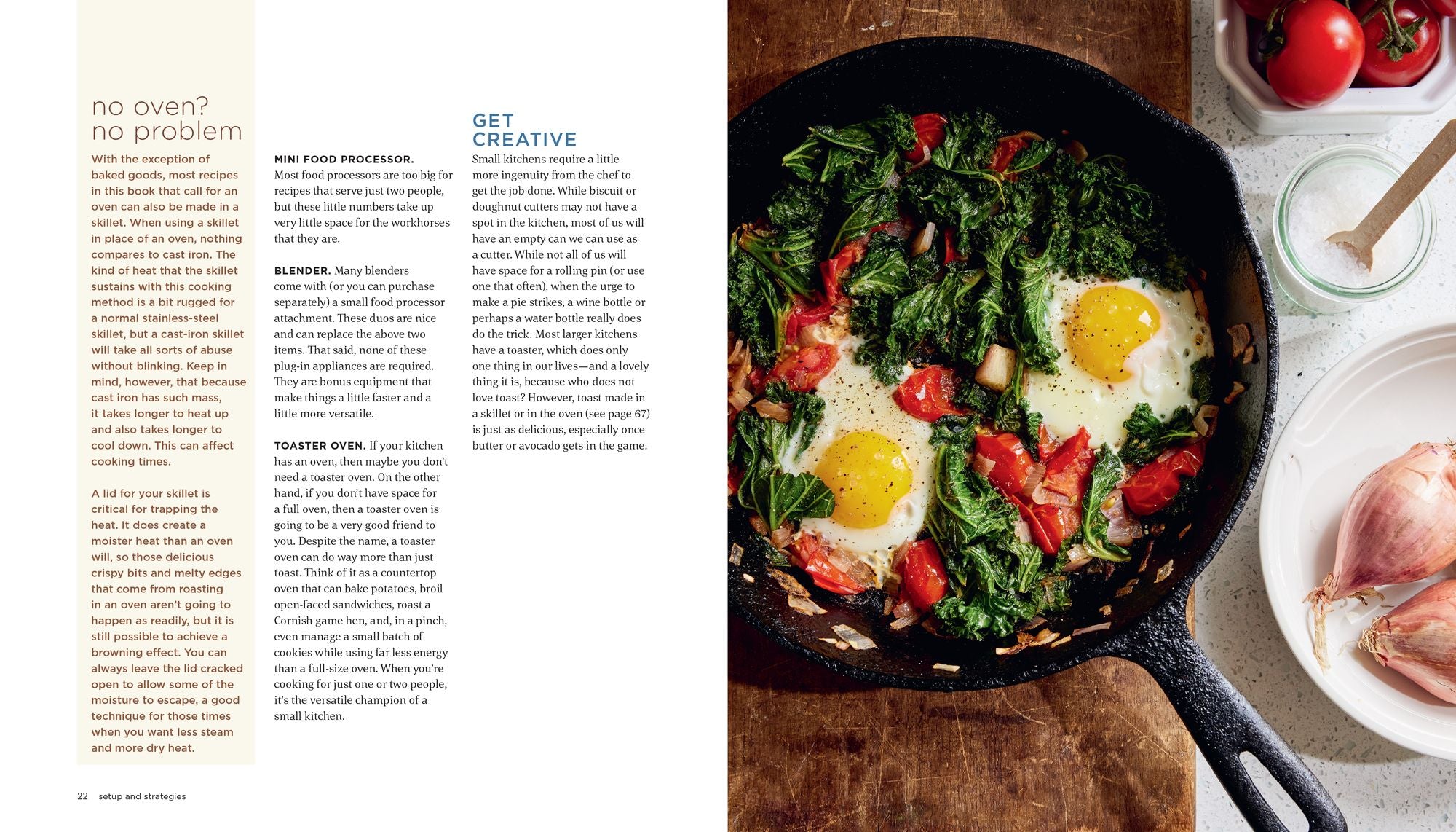 The Tiny Kitchen Cookbook: Strategies and Recipes for Creating Amazing Meals in Small Spaces
