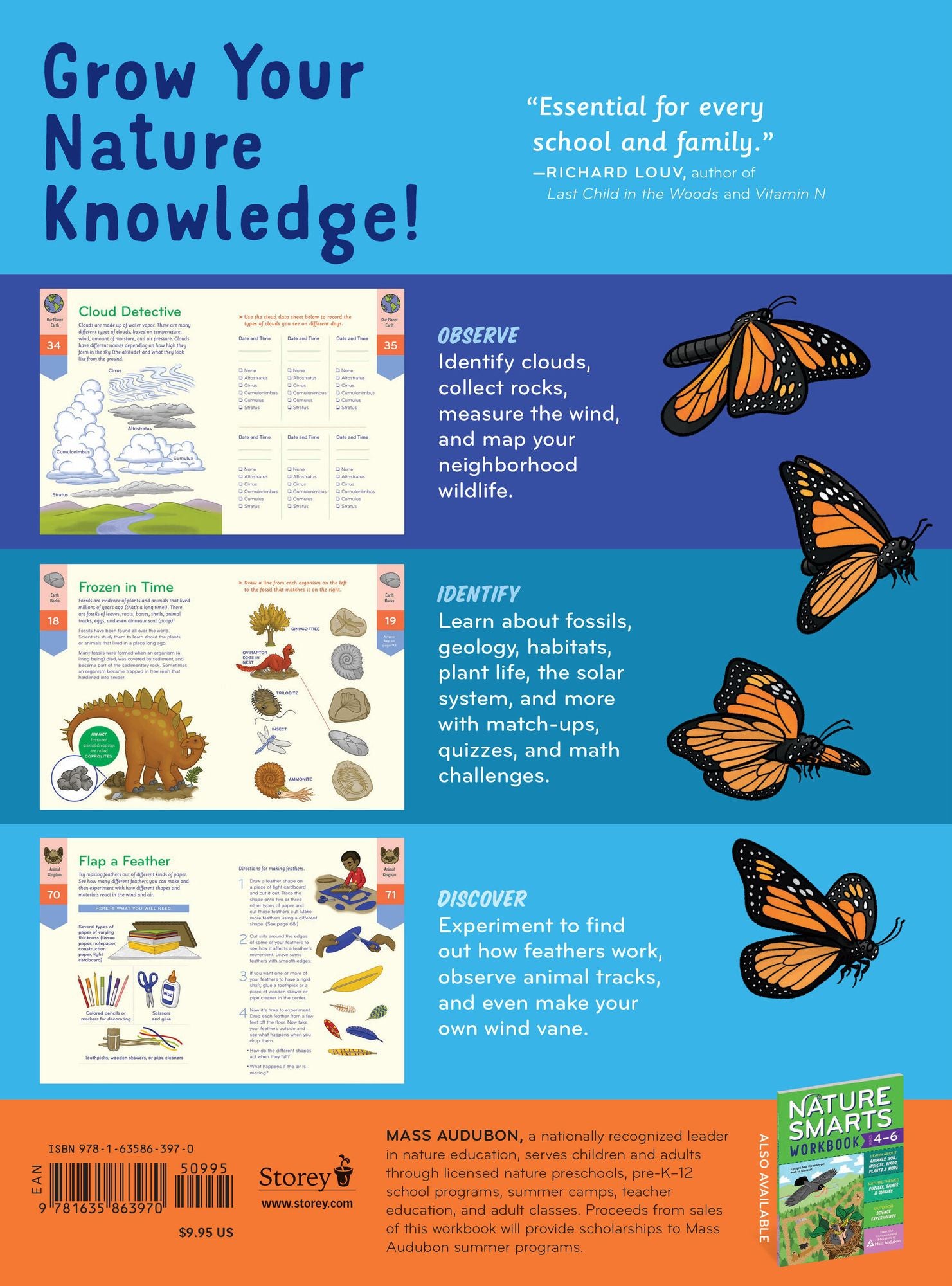 Nature Smarts Workbook, Ages 7-9: Learn about Wildlife, Geology, Earth Science, Habitats & More with Nature-Themed Puzzles, Games, Quizzes & Outdoor Science Experiments