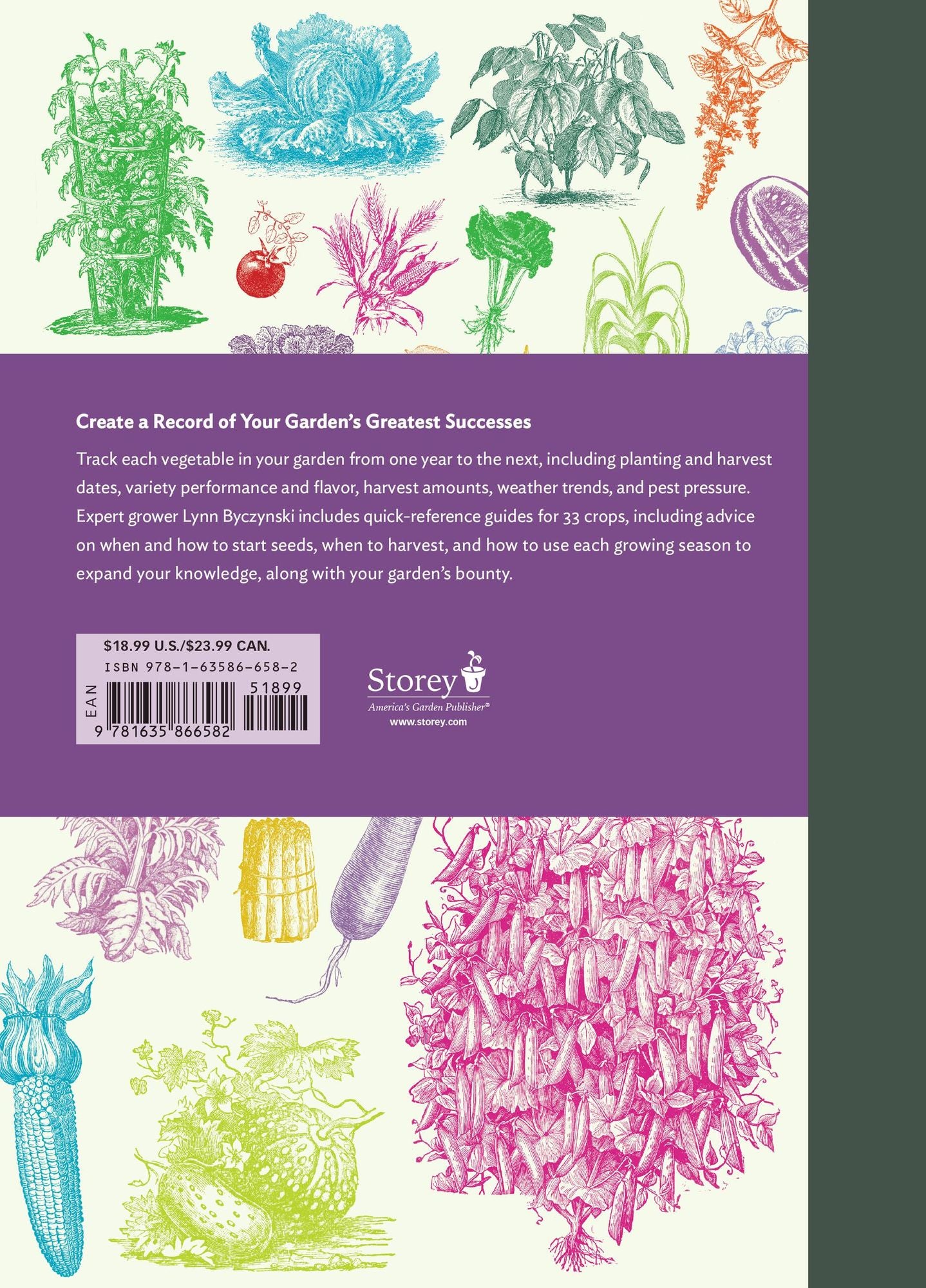 The Vegetable Garden Planner: A Crop-by-Crop Guide for Planning and Tracking Your Garden Bounty Each Year, from Seed Starting to Harvest