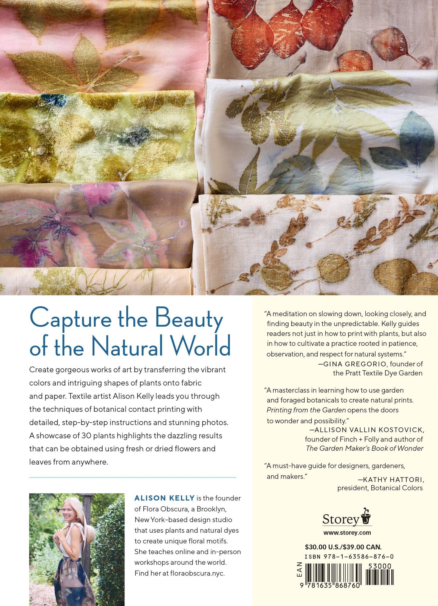 Printing from the Garden: Create Stunning, One-of-a-Kind Prints with Flowers and Leaves