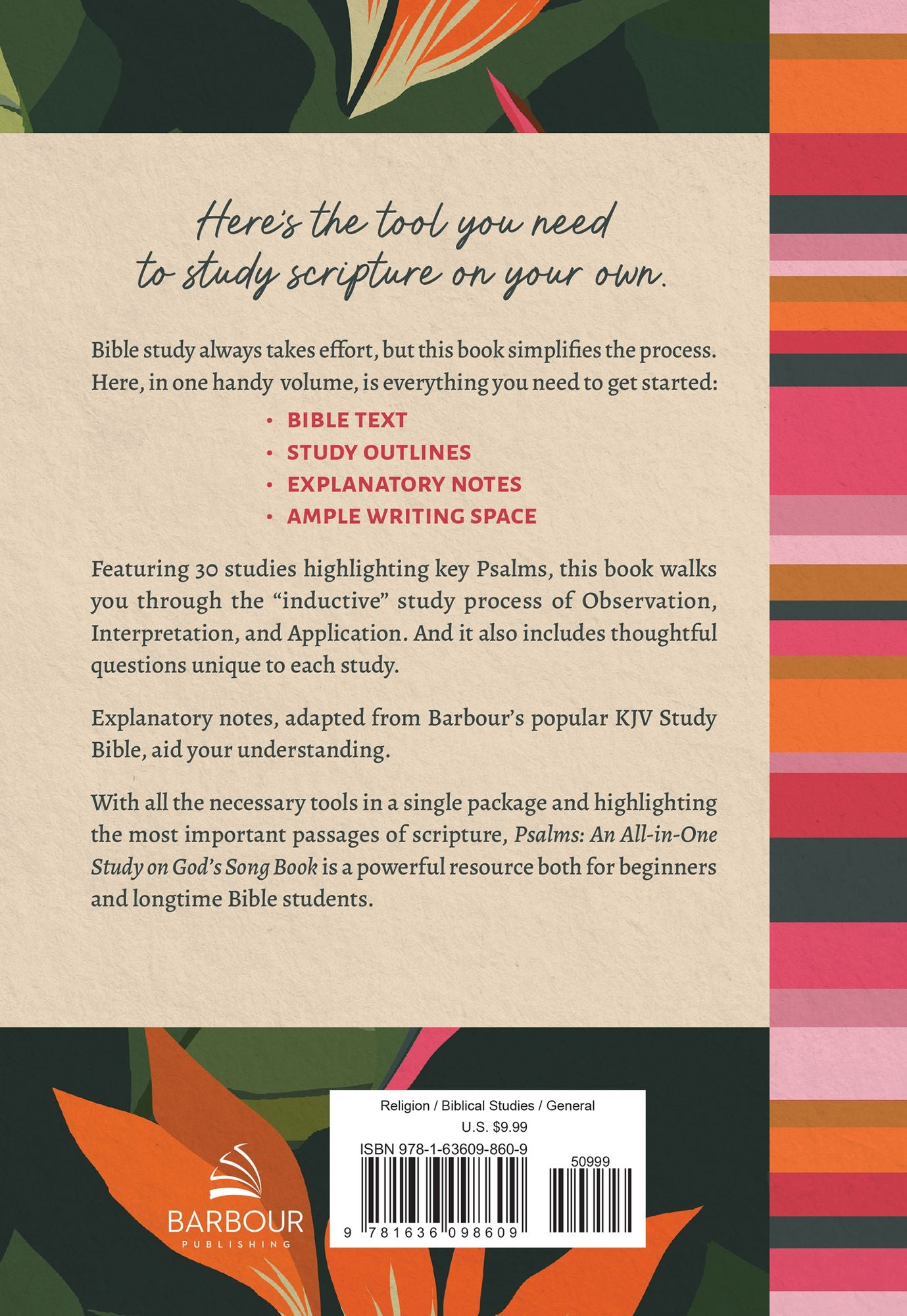 Psalms: An All-in-One Study on God's Song Book