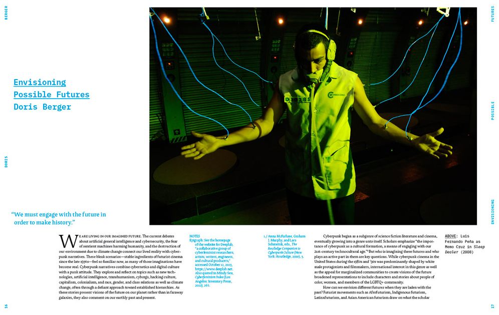 Cyberpunk: Envisioning Possible Futures through Cinema