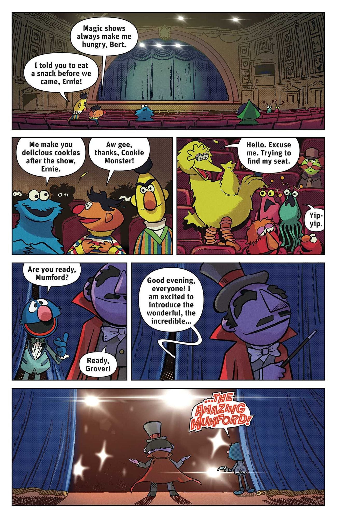 Sesame Street: The Amazing Mumford's Card Trick