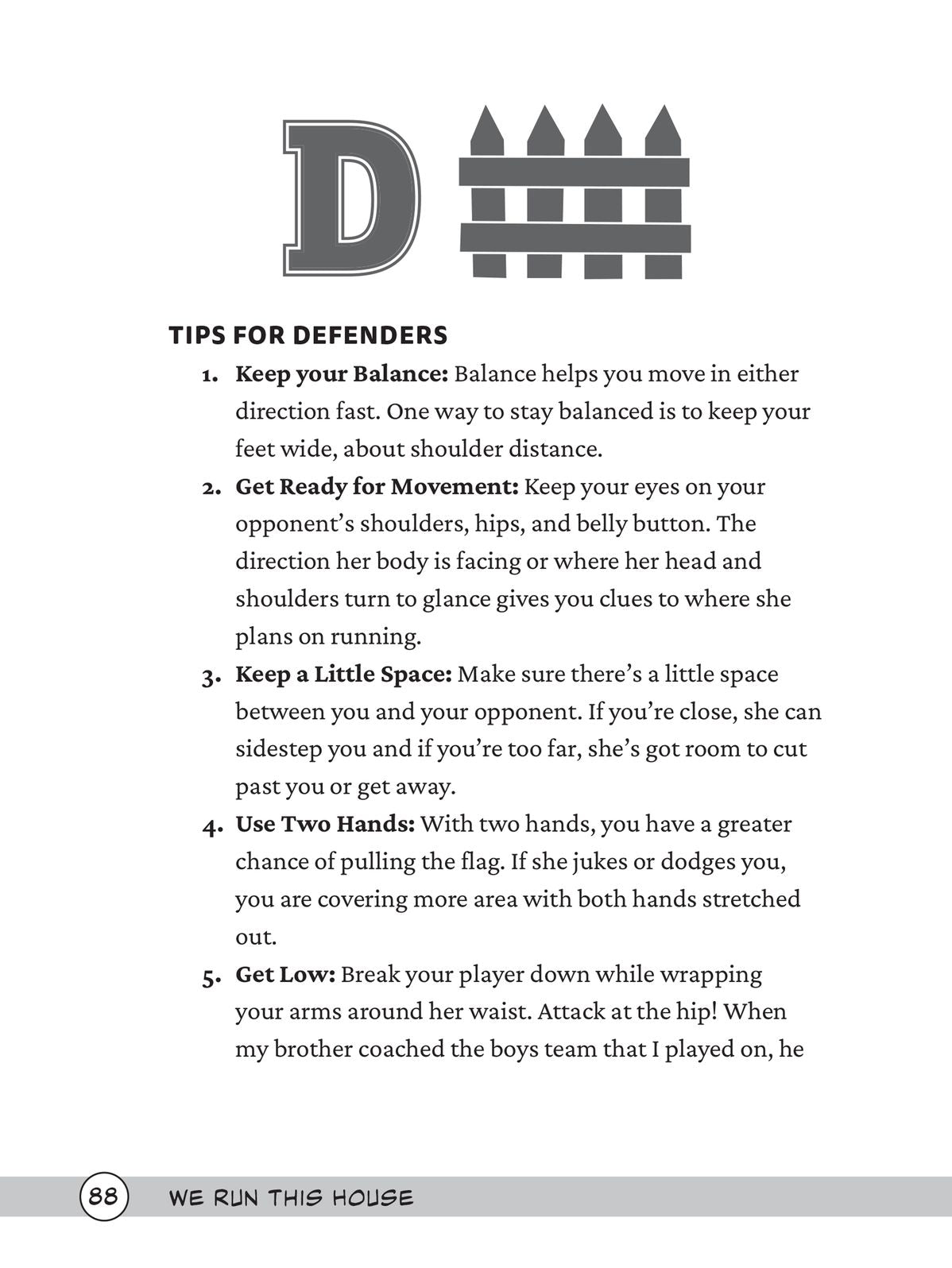 We Run This House: The Girls' Guide to Flag Football