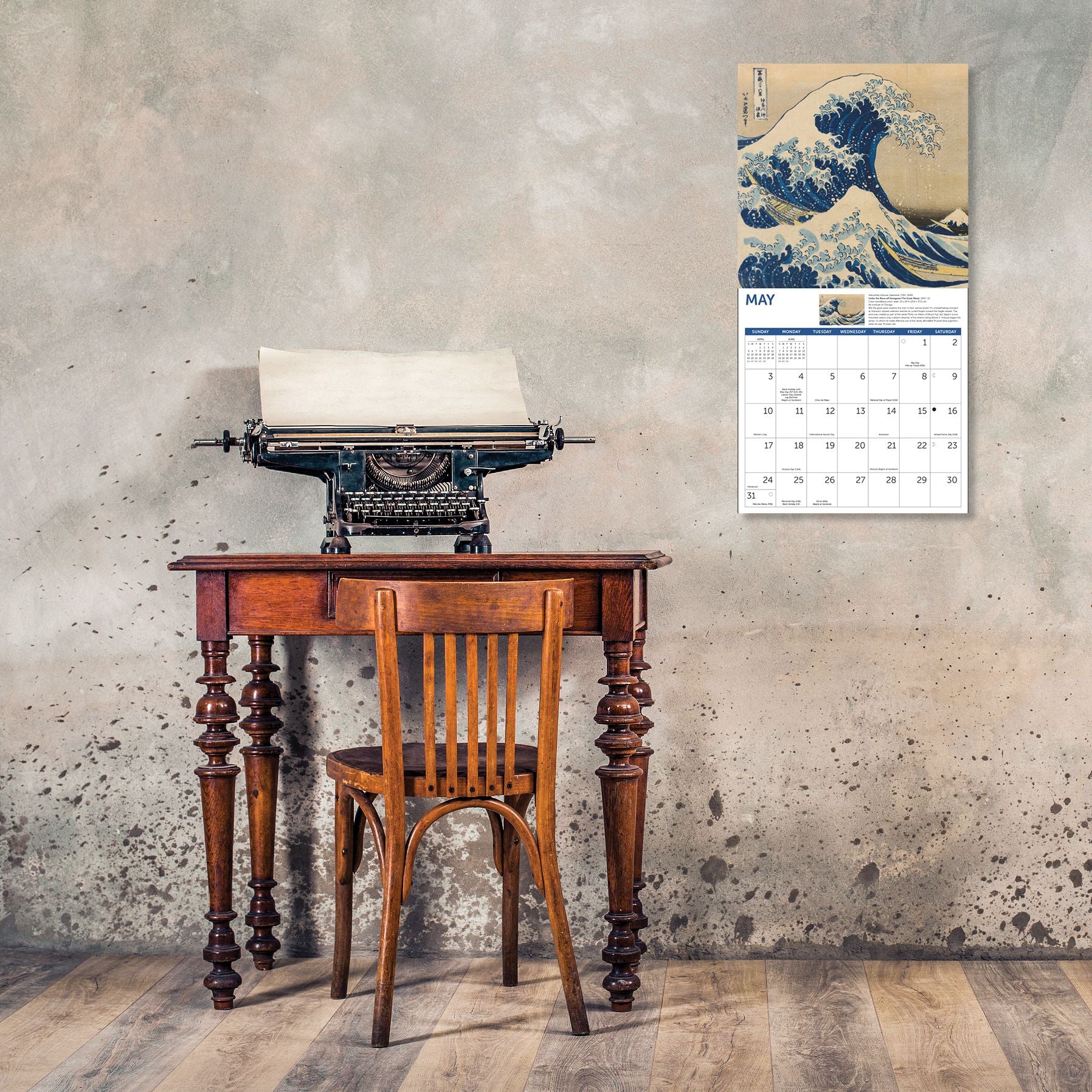 2026 Art Icons Wall Calendar