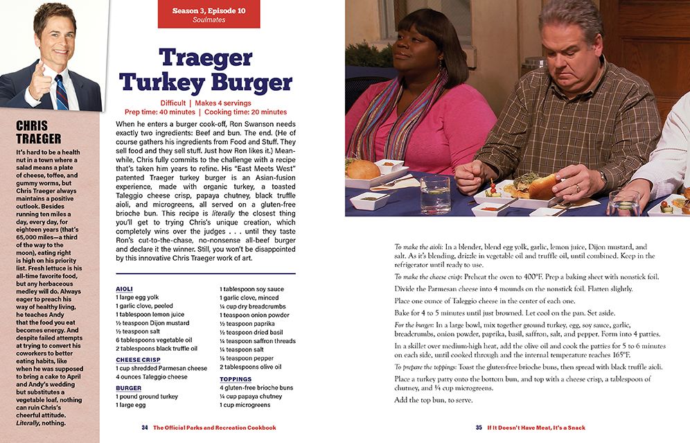 The Parks and Recreation: Official Cookbook
