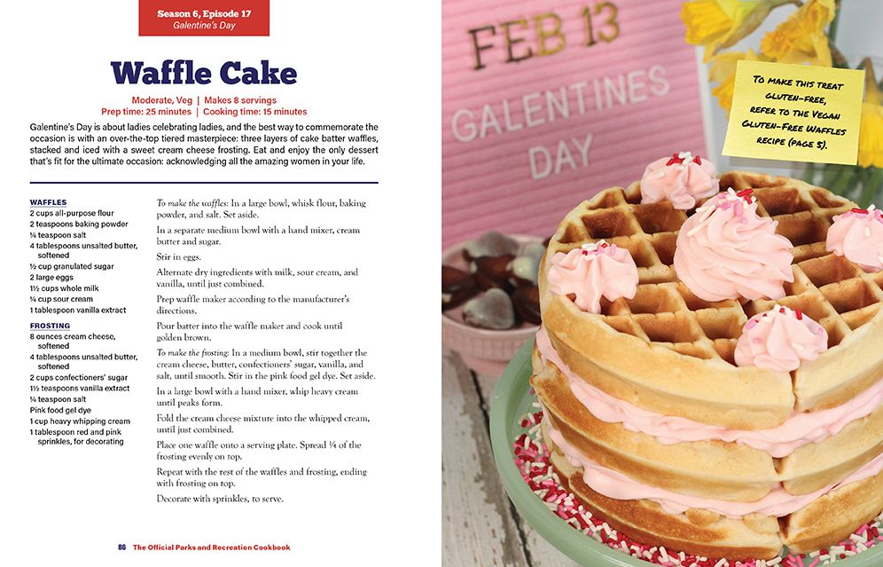 The Parks and Recreation: Official Cookbook