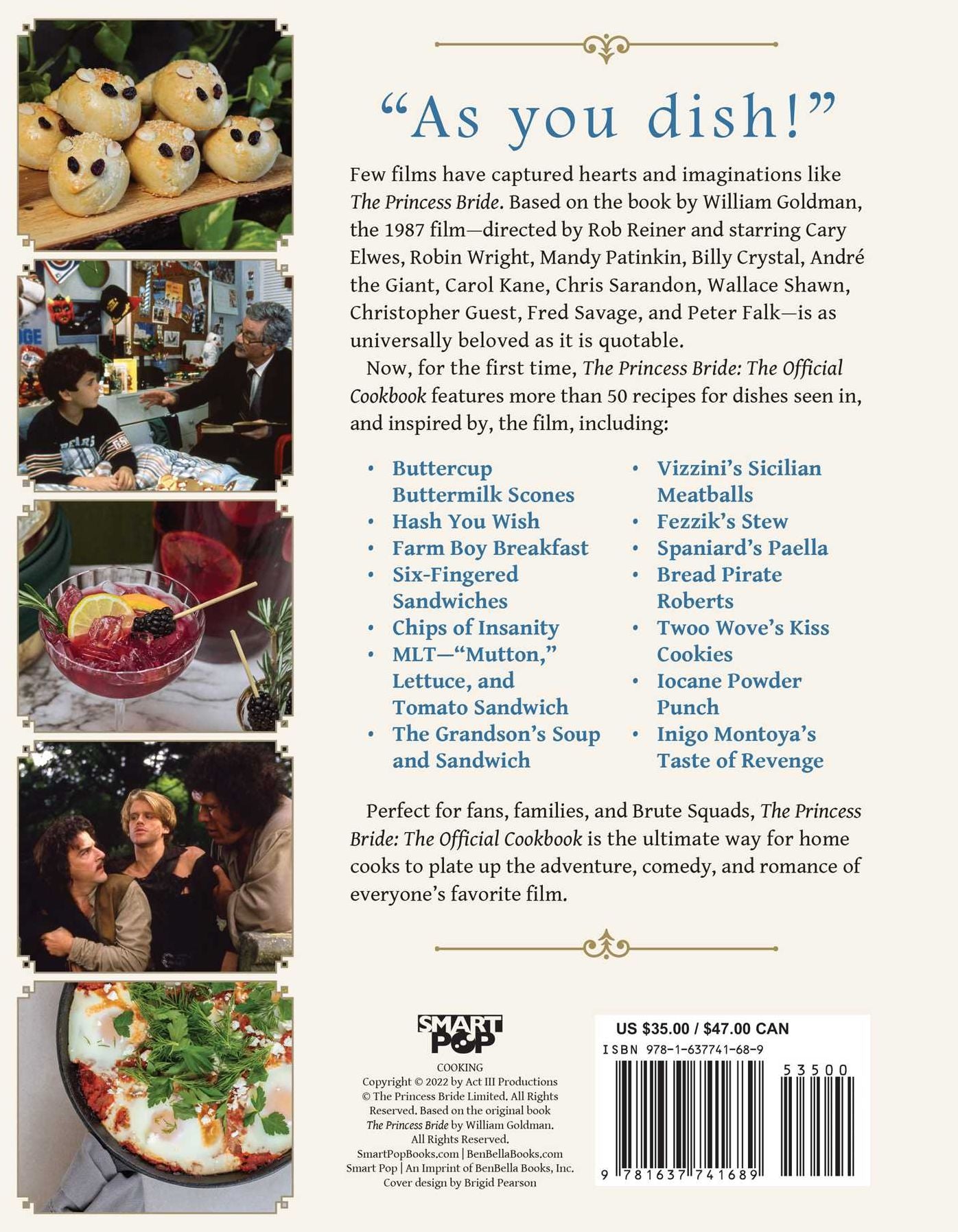 The Princess Bride: Official Cookbook