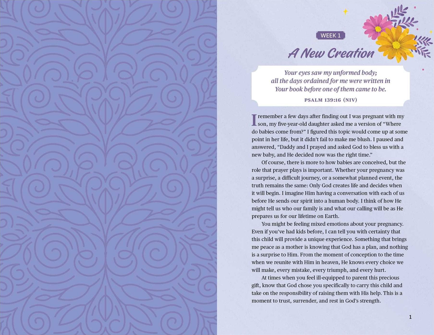 My Pregnancy Devotional Journal: 40 Weeks of Reflection and Prayer for You and Your Baby