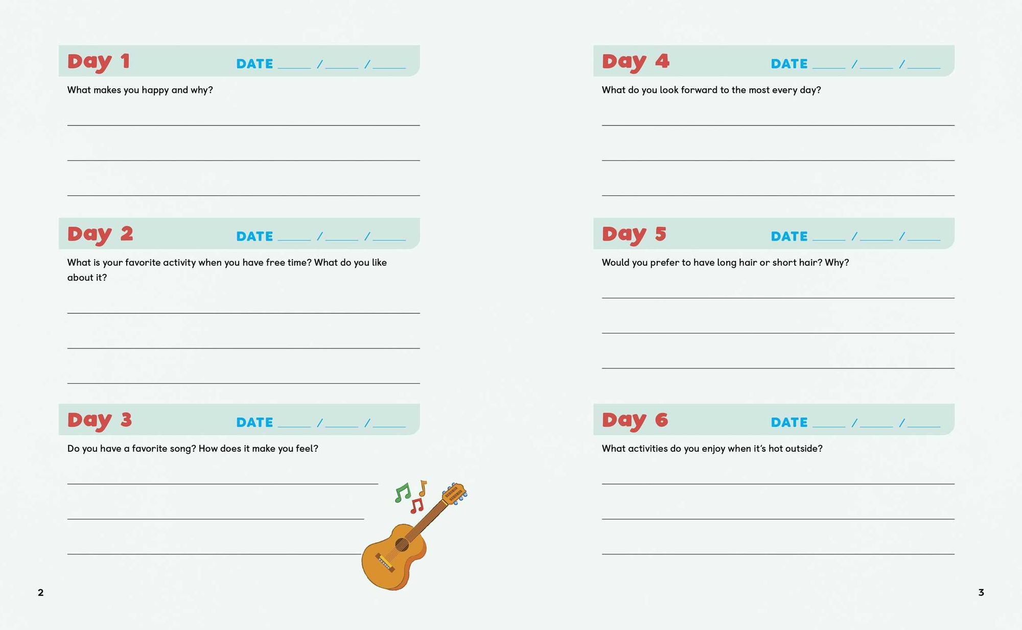 One Question a Day Journal for Kids: 365 Days All about Me