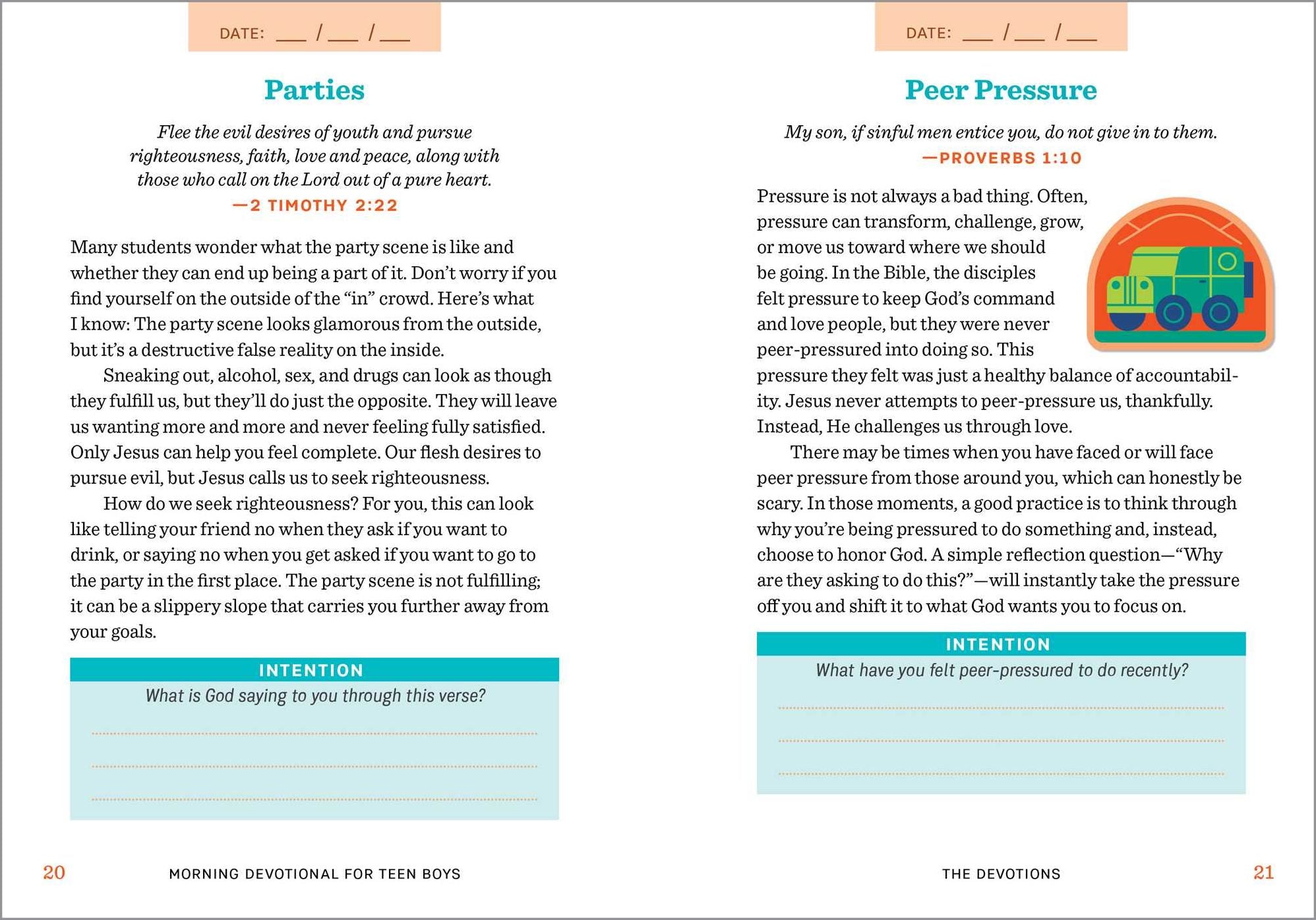 Morning Devotional for Teen Boys: 5-Minute Devotions to Ground Your Day in Faith