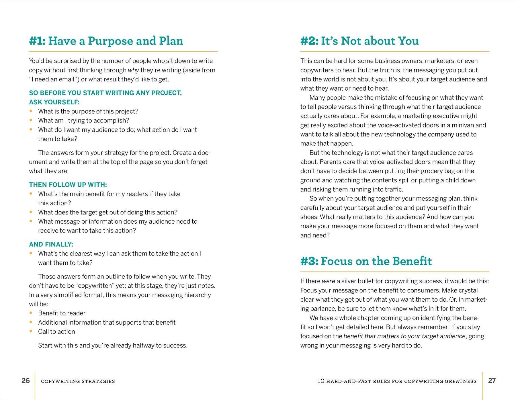 Copywriting Strategies: A No-Nonsense Guide to Writing Persuasive Copy for Your Business