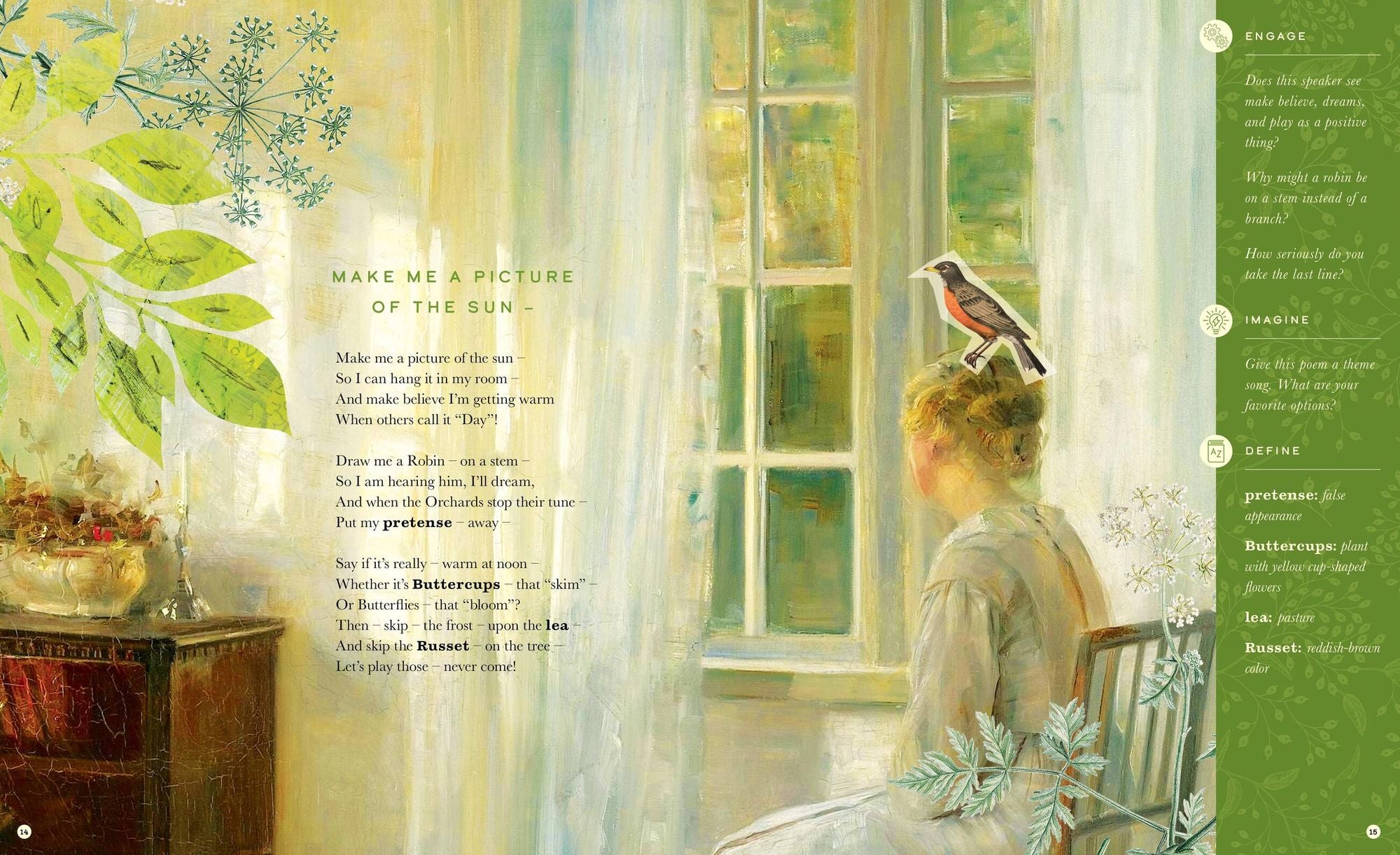 The Illustrated Emily Dickinson: 25 Essential Poems