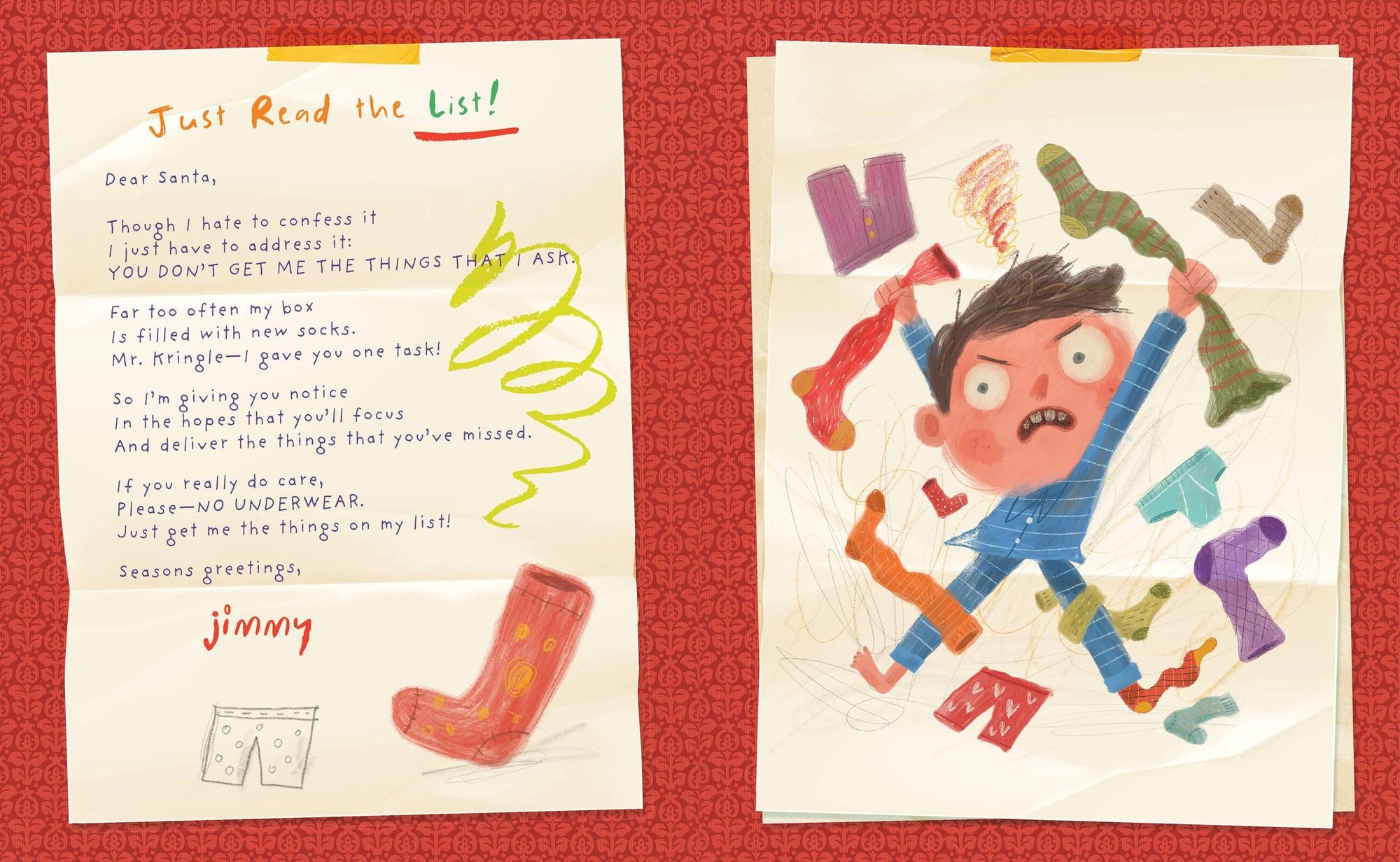 Letters to Never Send Santa: Confessions, Complaints, and Outlandish Requests from the Files of St. Nick