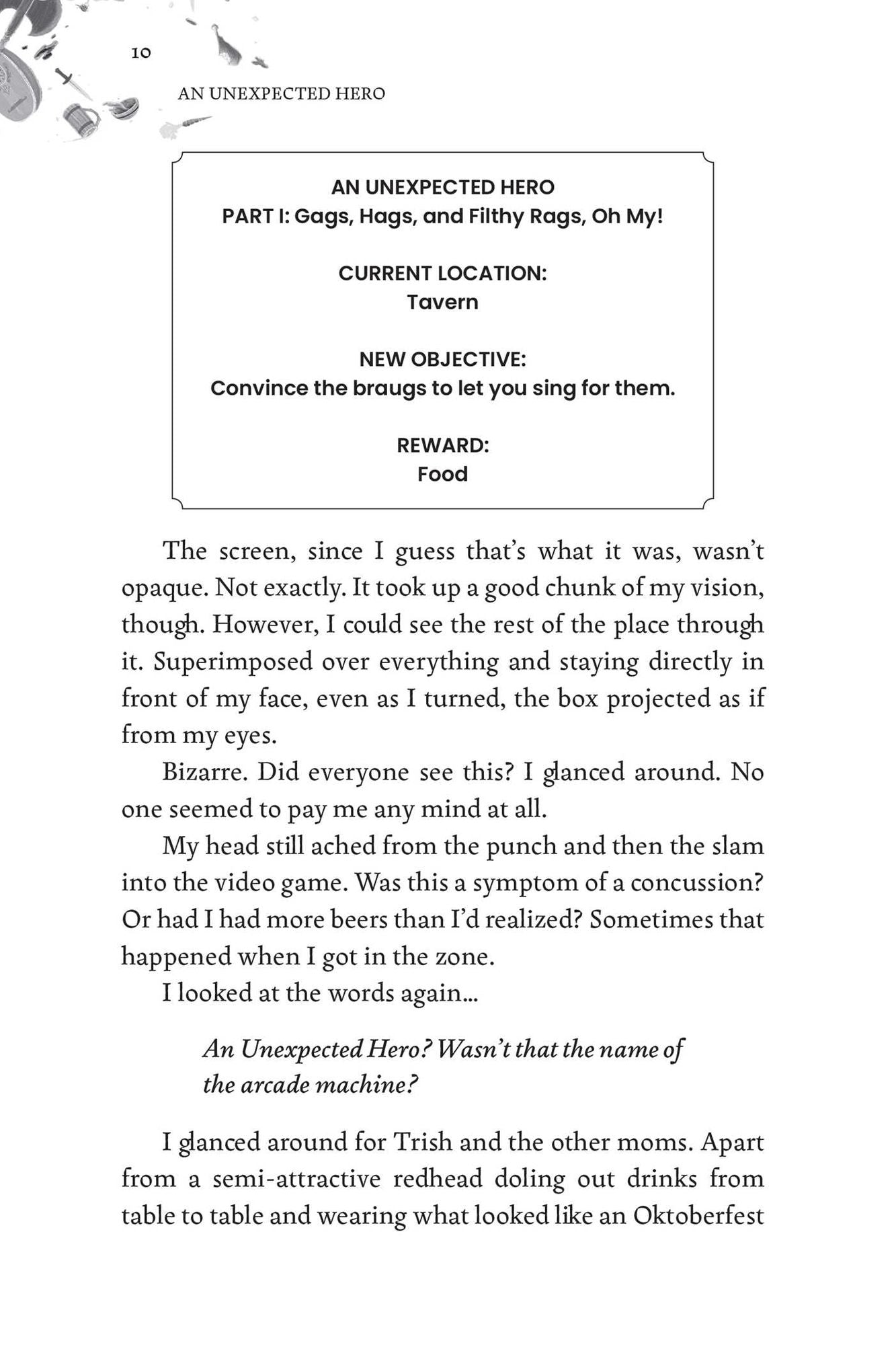 An Unexpected Hero (Light Novel) Vol. 1