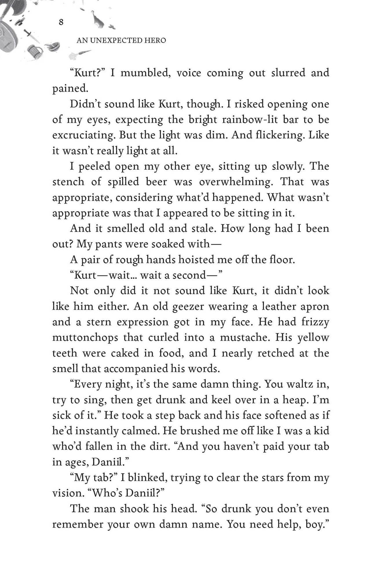 An Unexpected Hero (Light Novel) Vol. 1