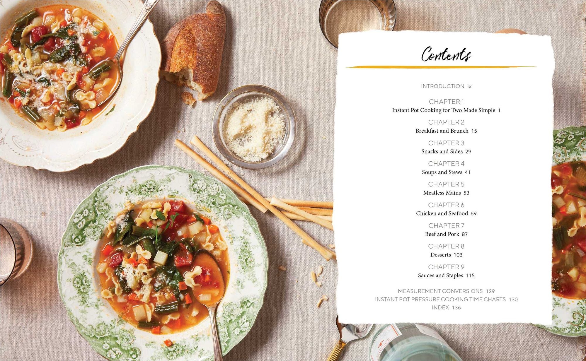 5-Ingredient Instant Pot Cookbook for Two