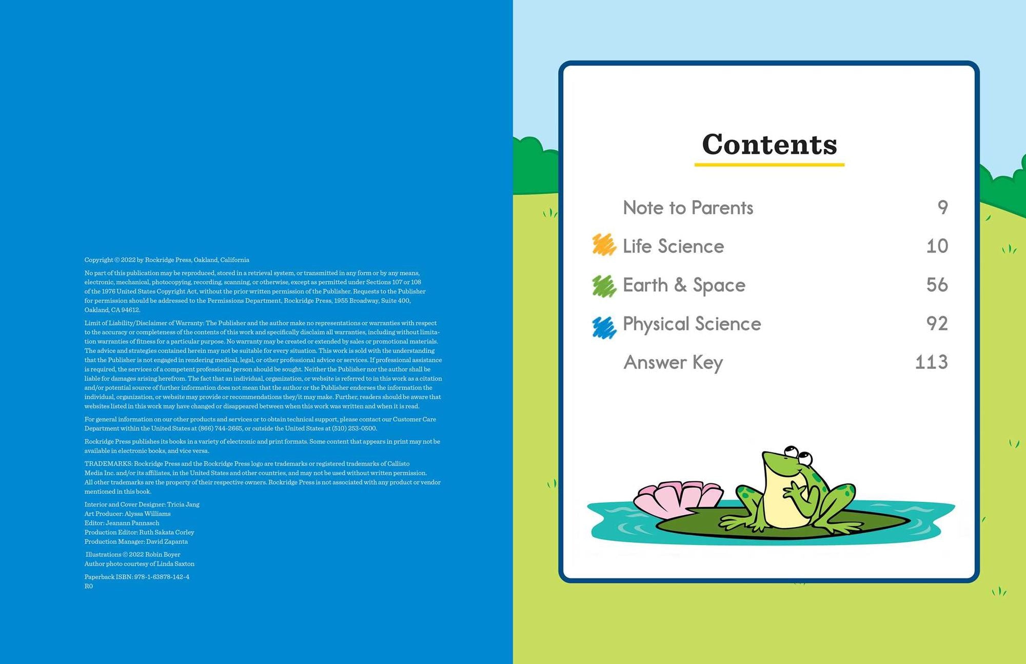 My Kindergarten Science Workbook: 101 Games & Activities to Support Kindergarten Science Skills