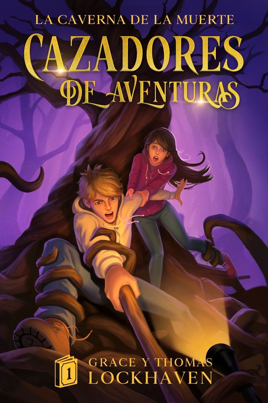 La Caverna de la Muerte (Libro 1): Cazadores de Aventuras - Quest Chasers: The Deadly Cavern (Spanish Edition)