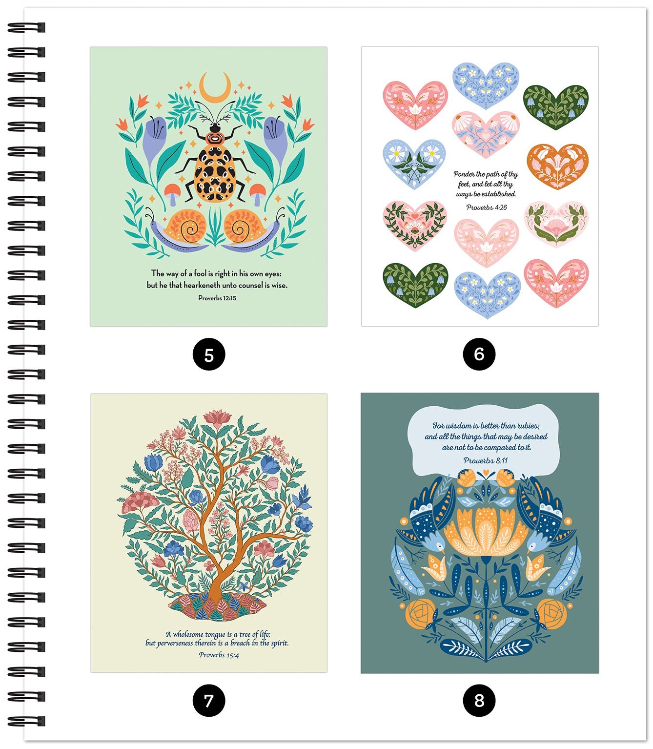 Sticker By Number Proverbs