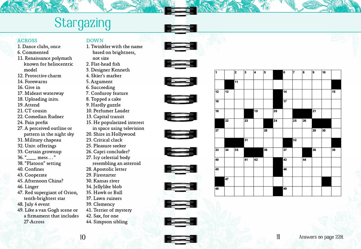 Mini Brain Games Stress Free Crosswords