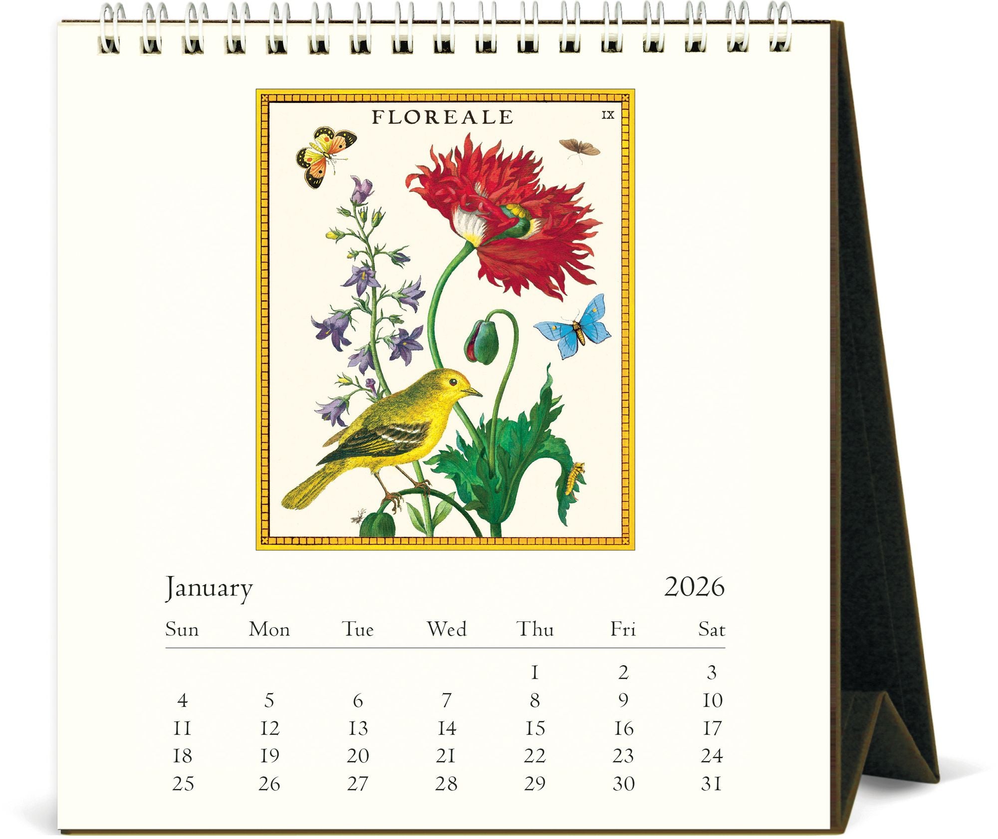 2026 Floreale Desk Calendar