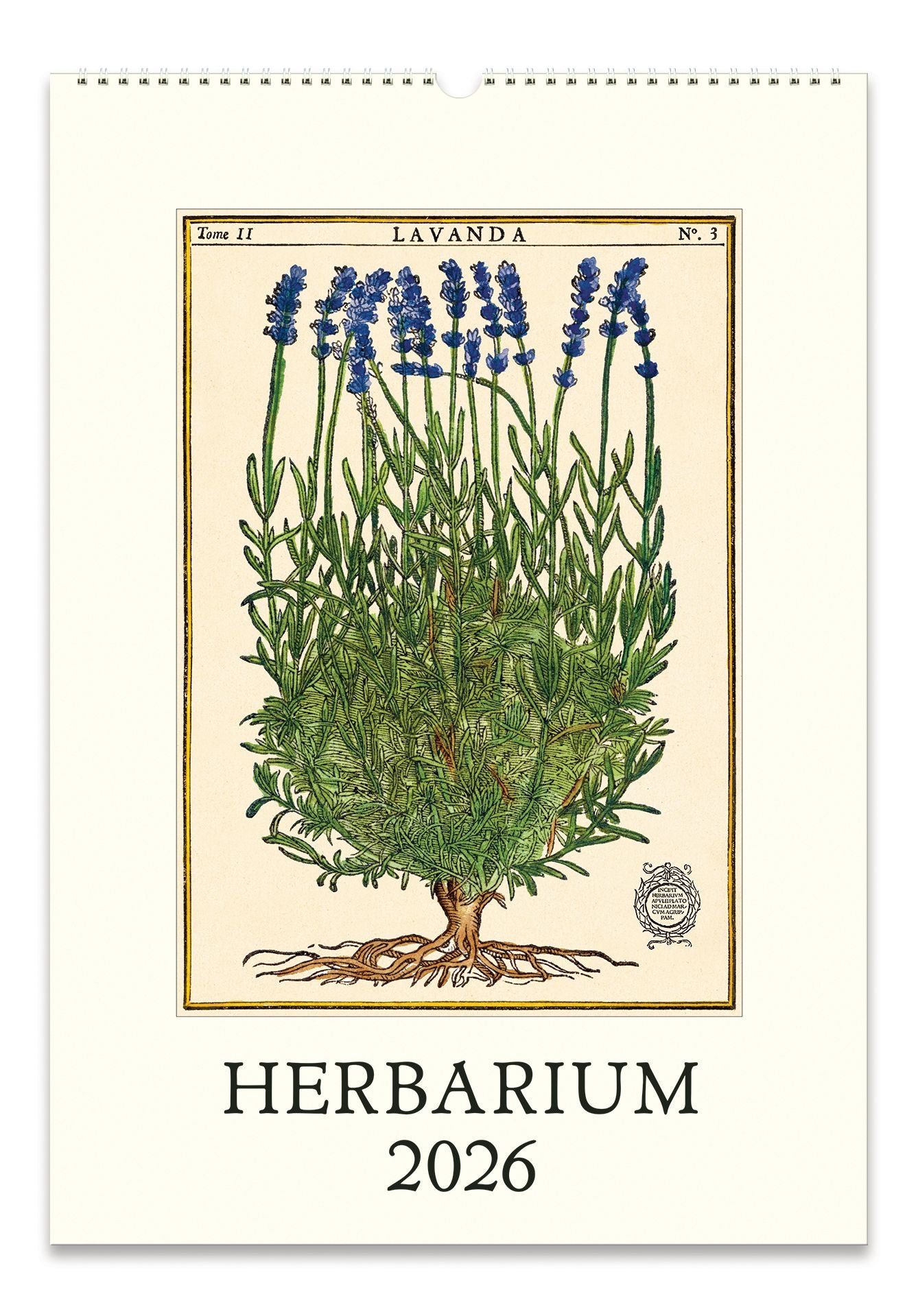 2026 Cavallini Herbarium Wall Calendar