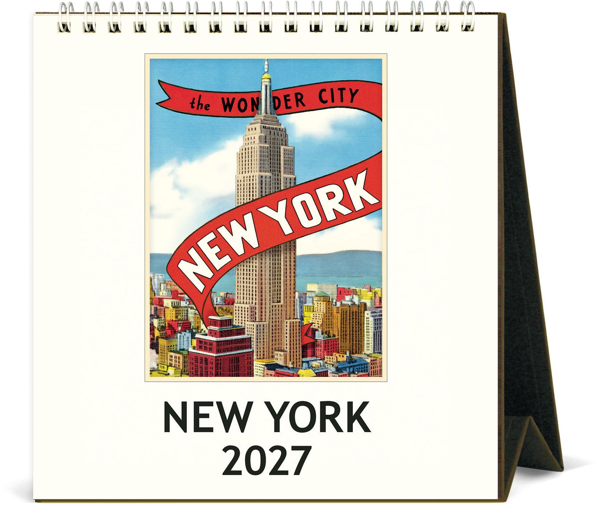 2027 New York Desk Calendar