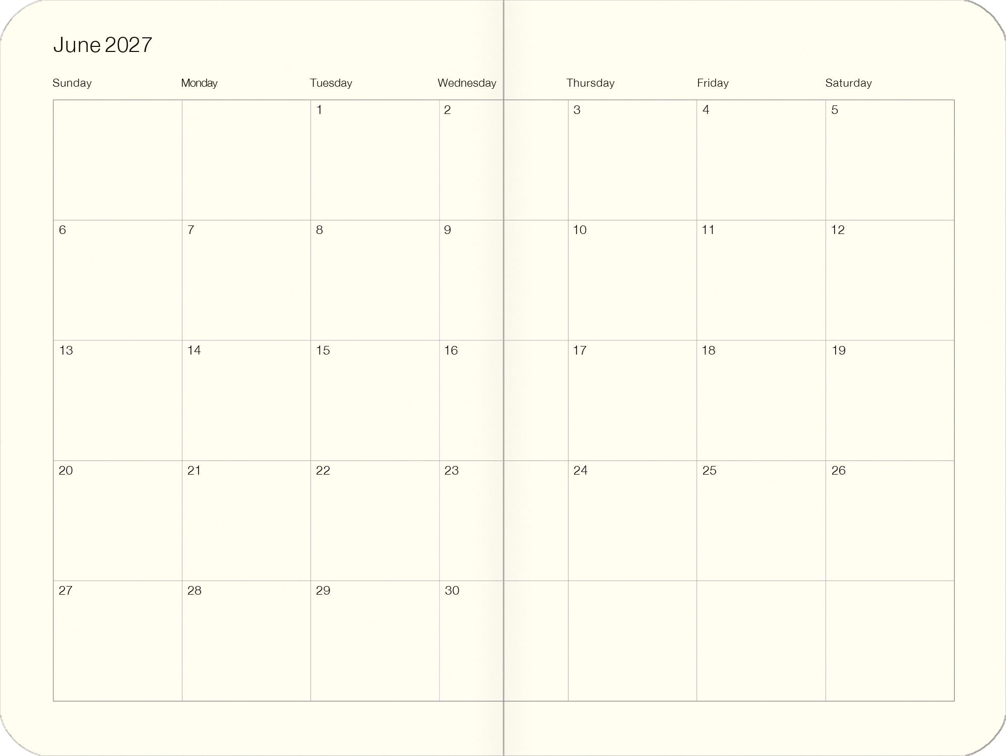 2027 Entomology Weekly Pocket Planner