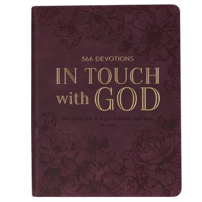 Devotional in Touch with God Brown Flexcover Jan.