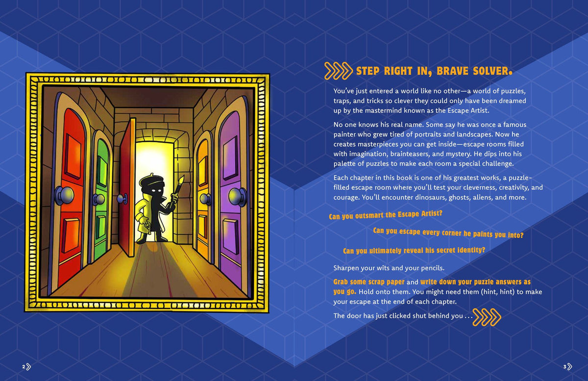 Escape Rooms!: Solve the Clues. Crack the Codes. Escape Six Mind-bending Rooms: Immersive Escape Room Game with Mysteries and Logic Puzzles for Kids 8-12