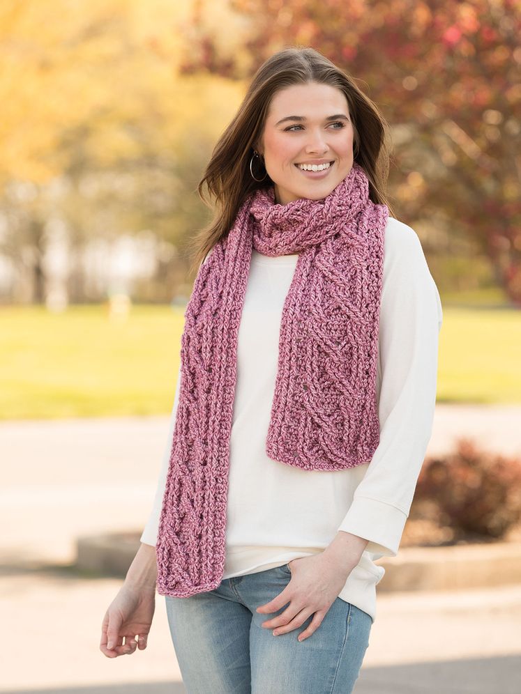 Learn a Stitch Crochet Scarves
