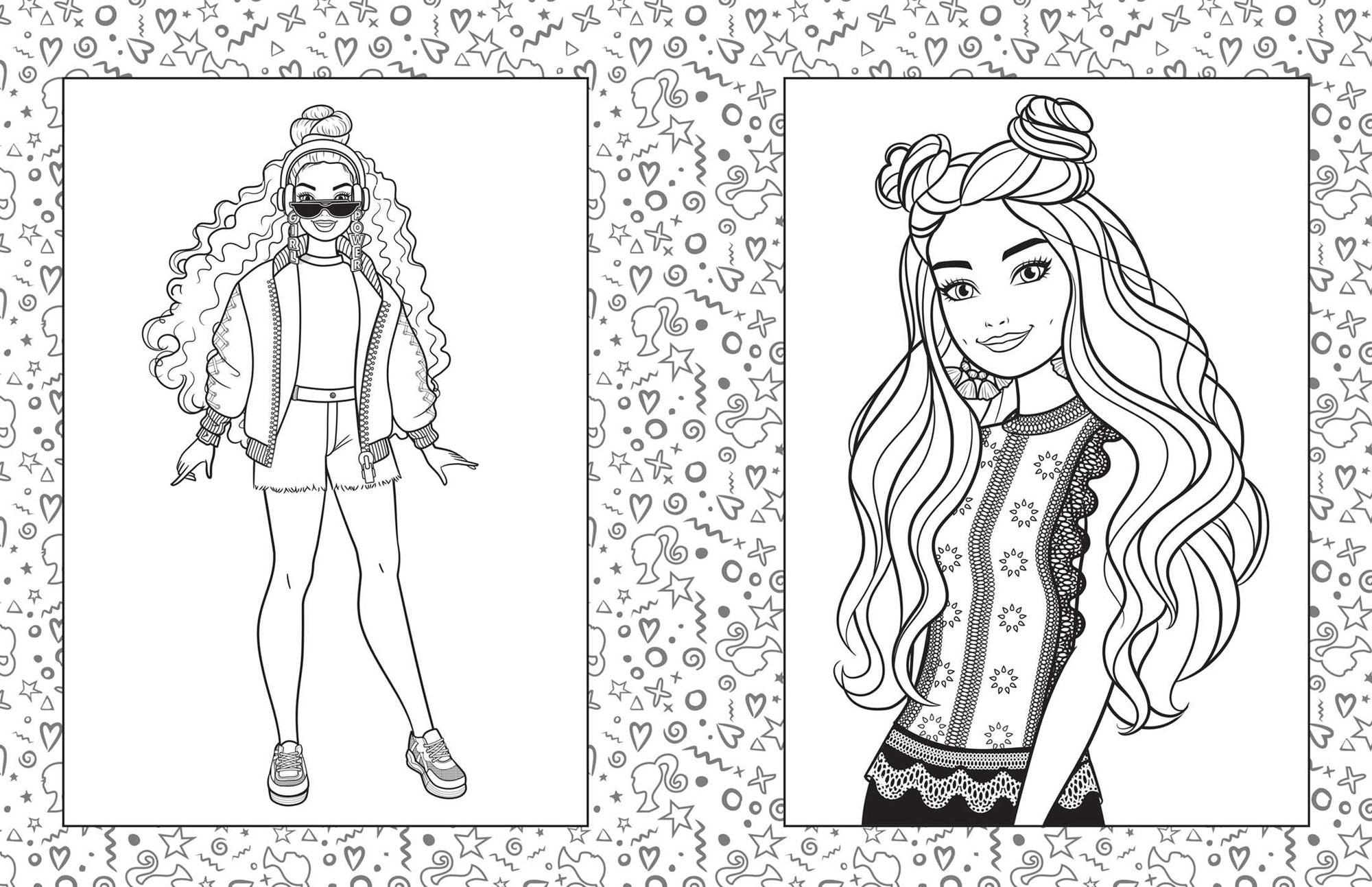 Barbie: Giant Fashion Coloring Book