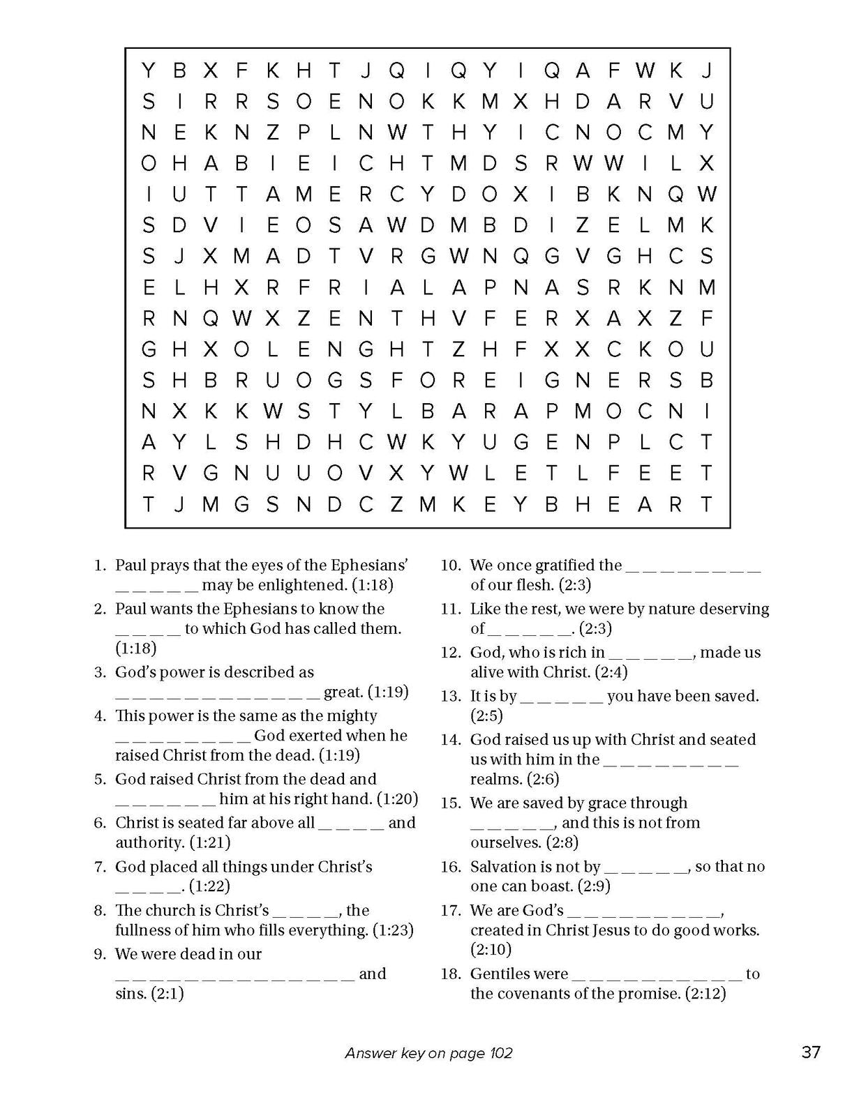 Galatians, Ephesians, Philippians, Colossians: A Word Find Book from Our Daily Bread Ministries