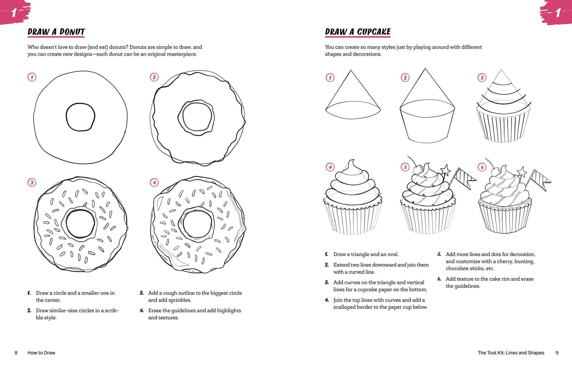 How to Draw: Easy Techniques and Step-by-Step Drawings for Kids