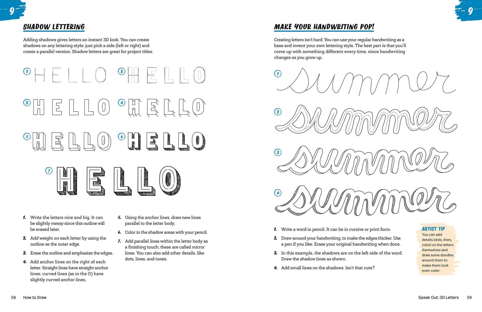 How to Draw: Easy Techniques and Step-by-Step Drawings for Kids