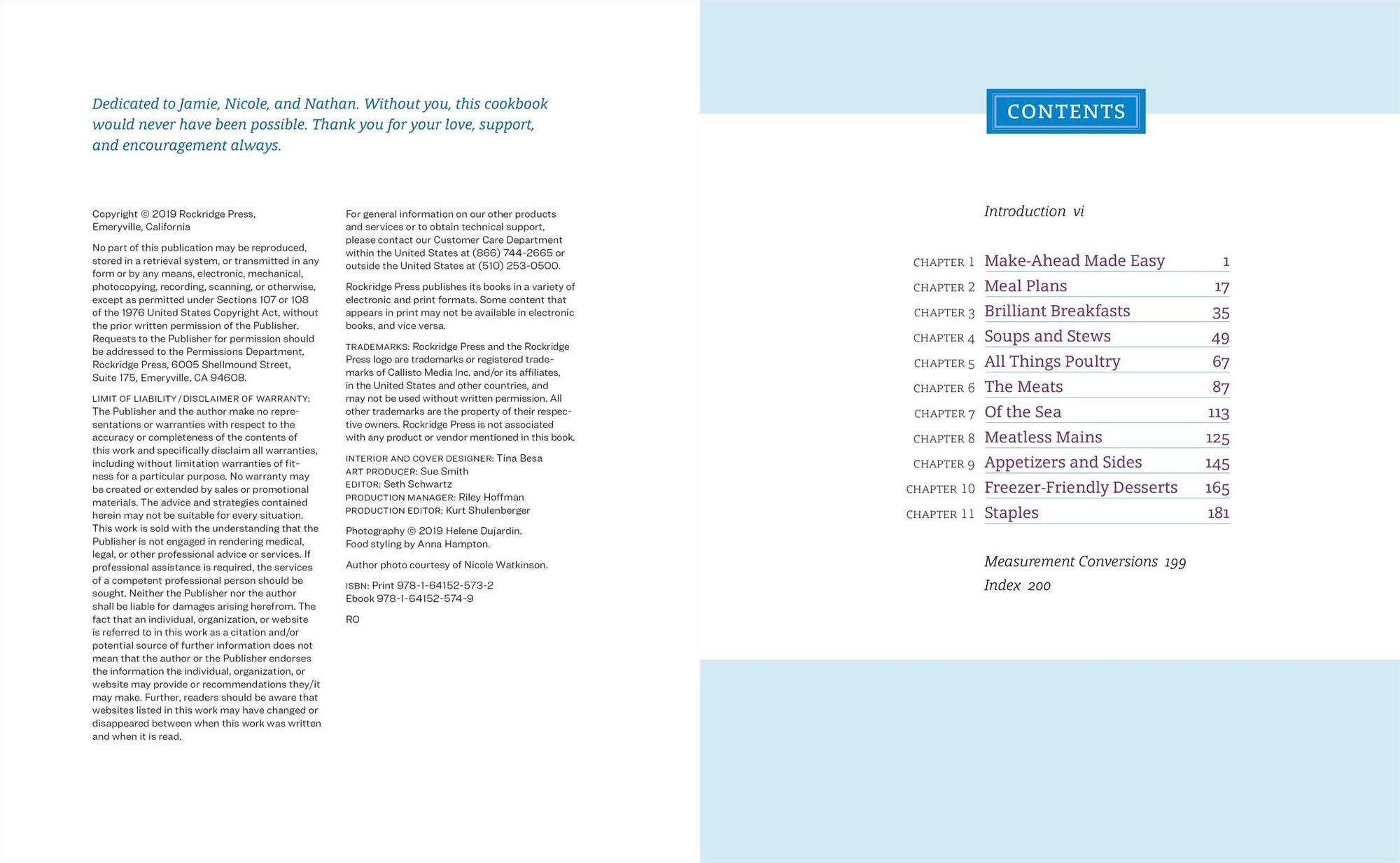 The Ultimate Make-Ahead Cookbook: 125 Delicious, Family-Friendly Freezer Meals to Prep Now and Enjoy Later