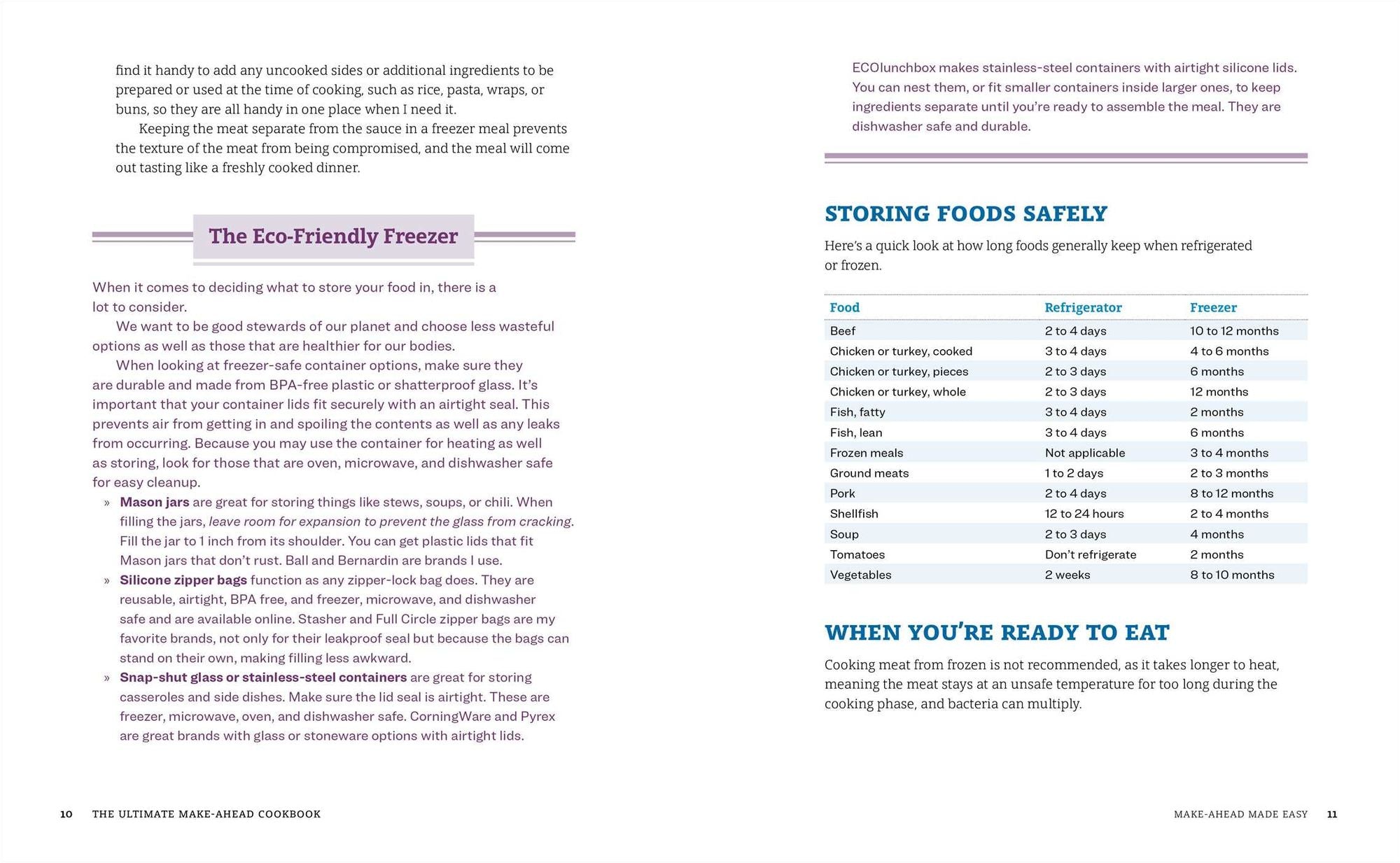 The Ultimate Make-Ahead Cookbook: 125 Delicious, Family-Friendly Freezer Meals to Prep Now and Enjoy Later