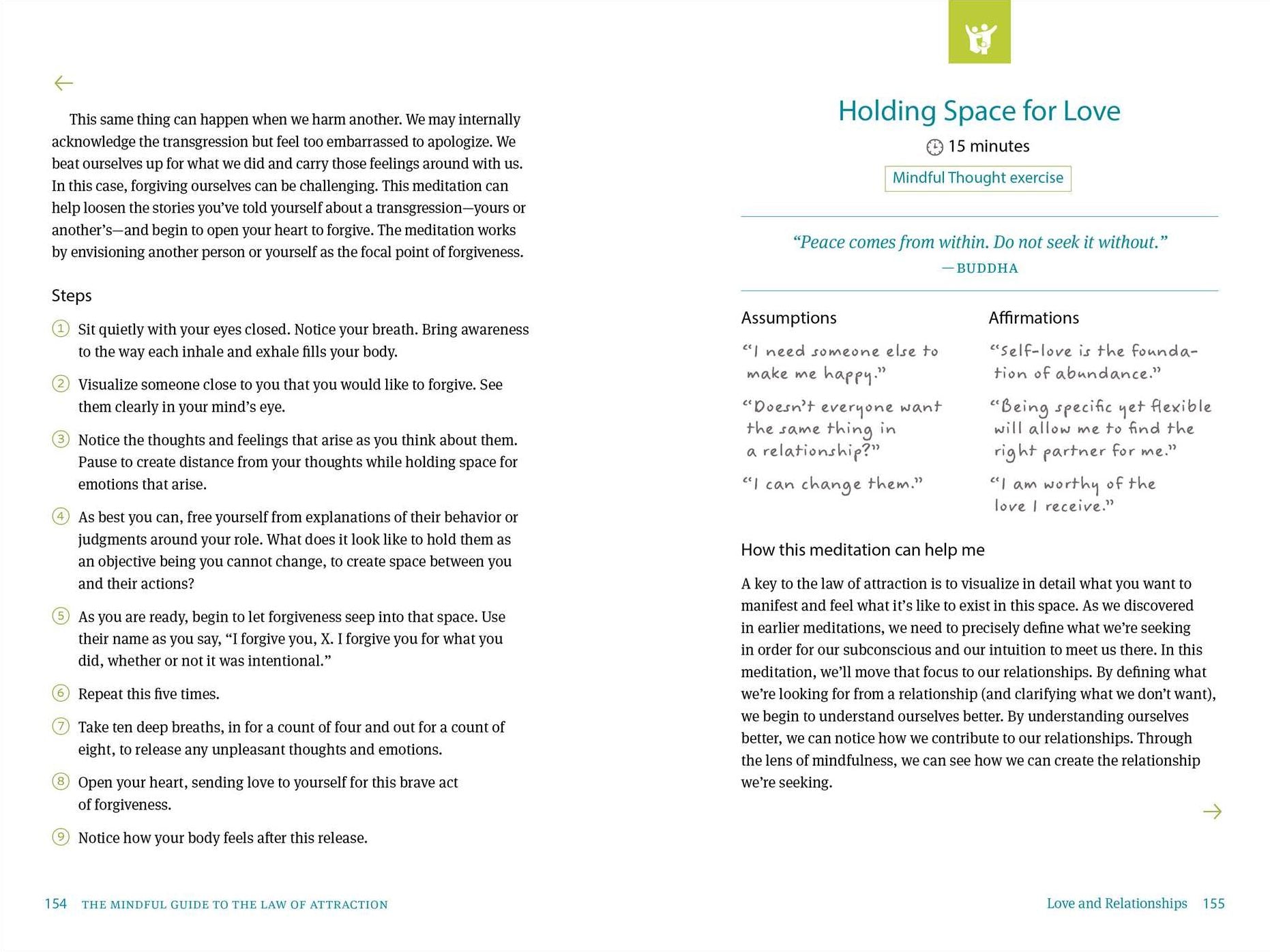 The Mindful Guide to the Law of Attraction: Meditations to Manifest Health, Wealth, and Love