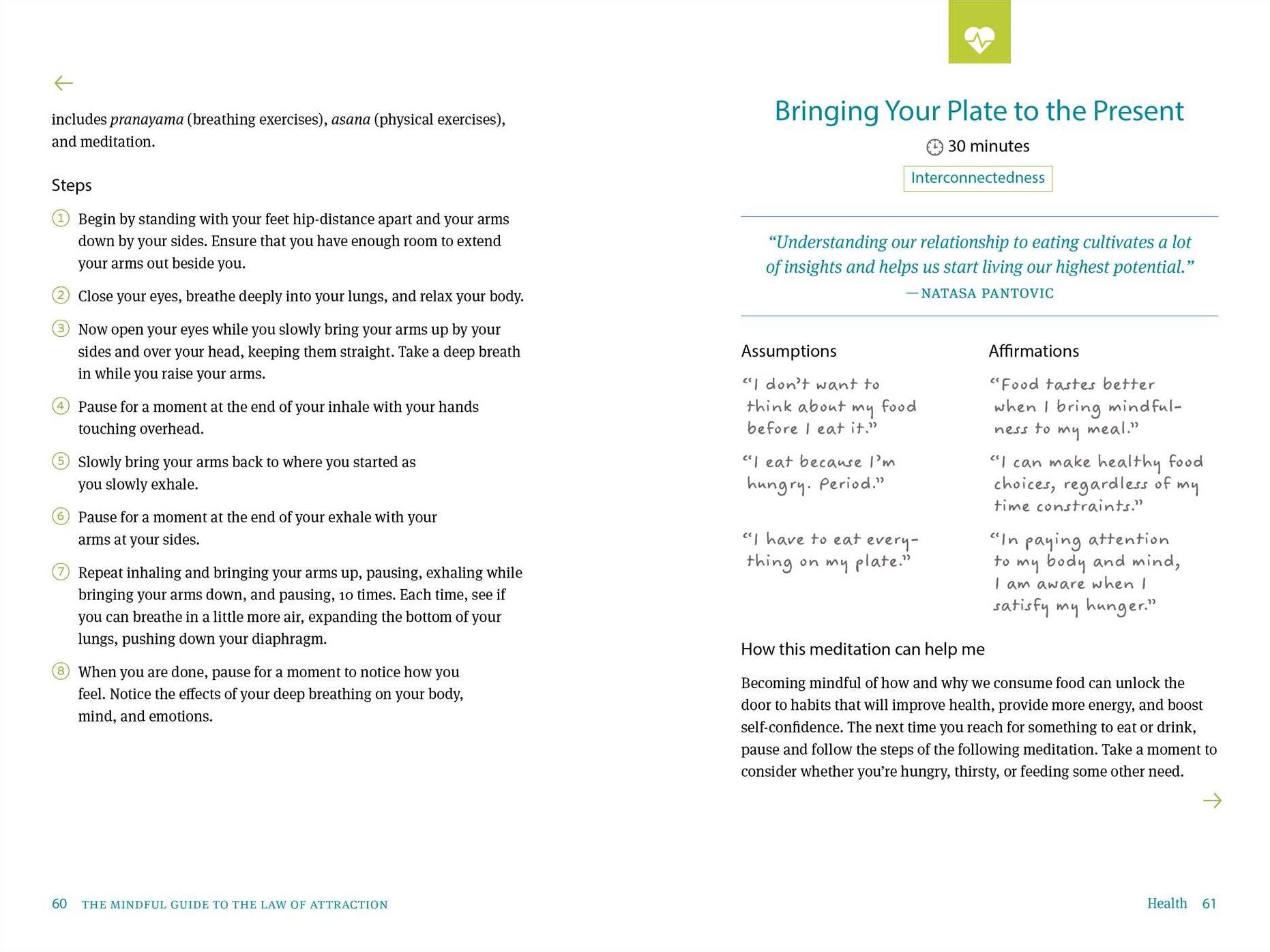 The Mindful Guide to the Law of Attraction: Meditations to Manifest Health, Wealth, and Love