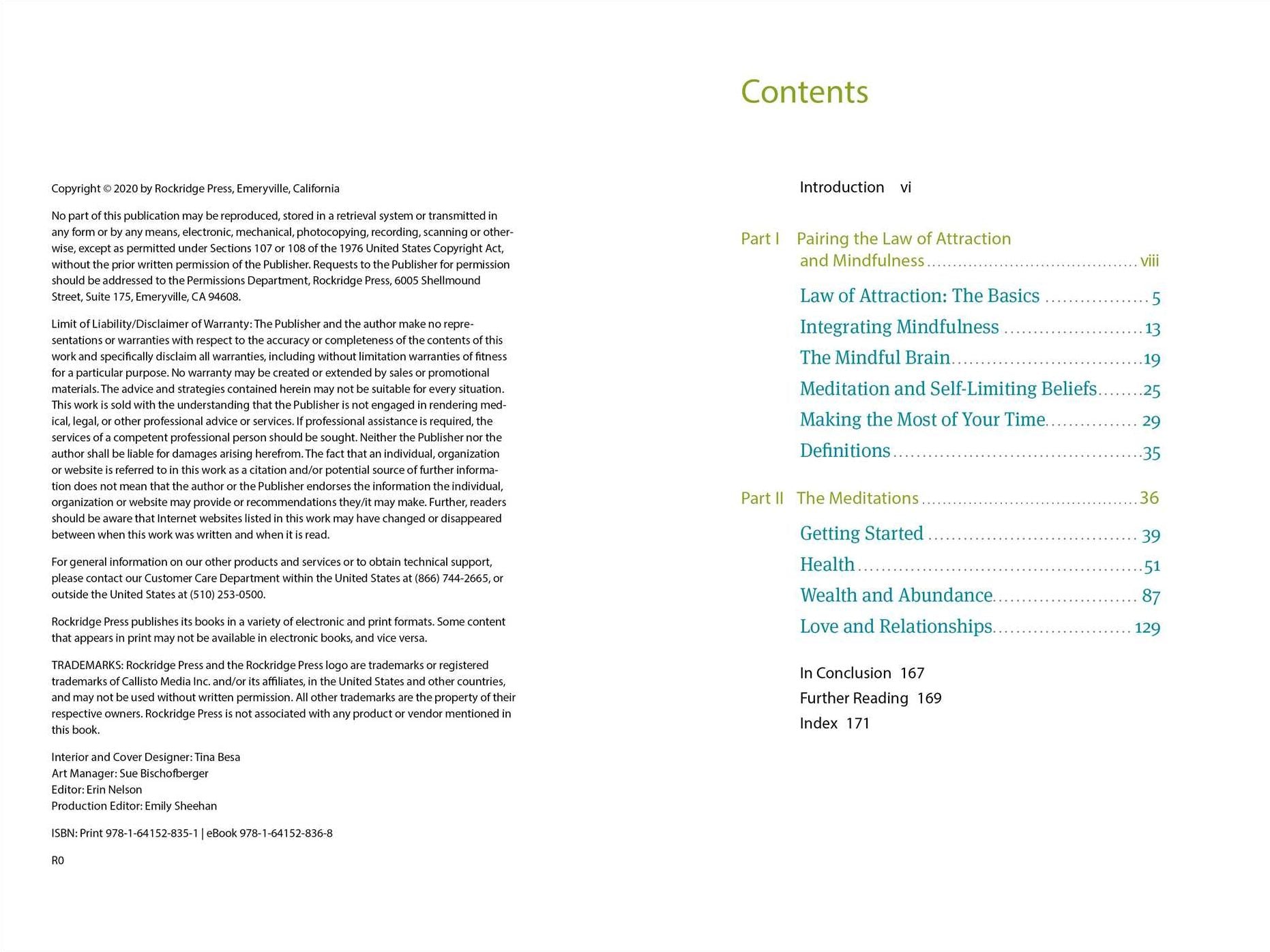 The Mindful Guide to the Law of Attraction: Meditations to Manifest Health, Wealth, and Love