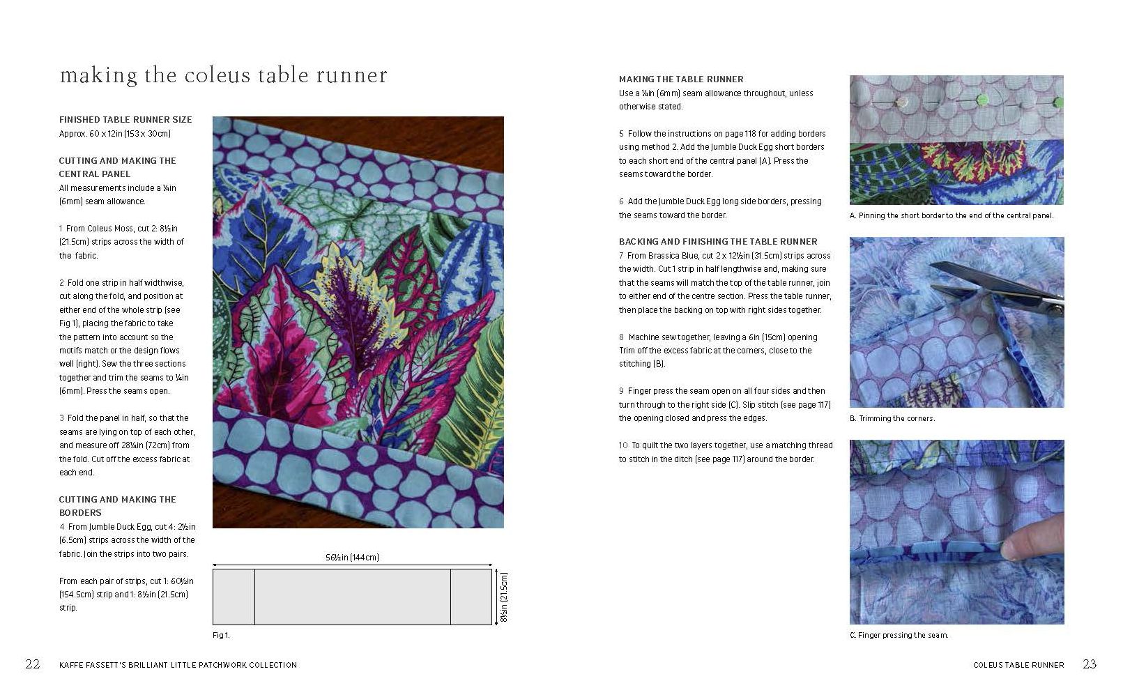 Kaffe Fassett's Brilliant Little Patchwork Collection