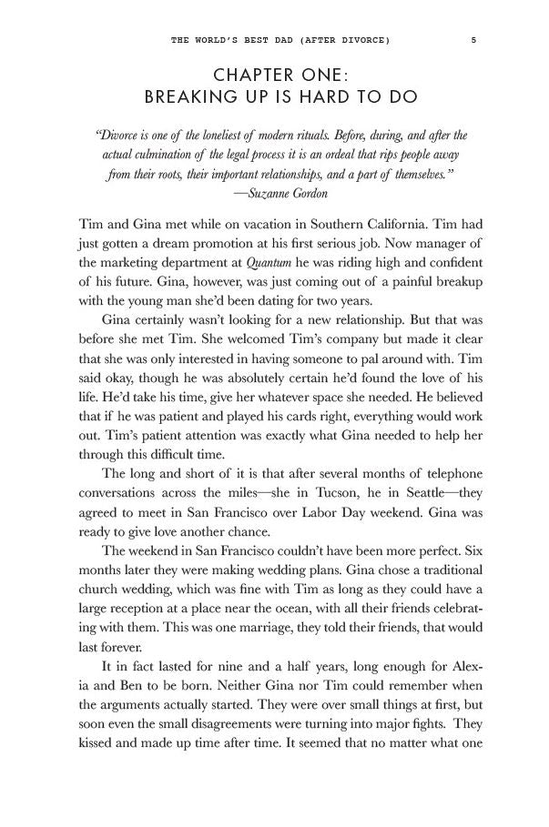 The World's Best Dad During and After Divorce: A Guide to Co-Parenting for Divorced Dads